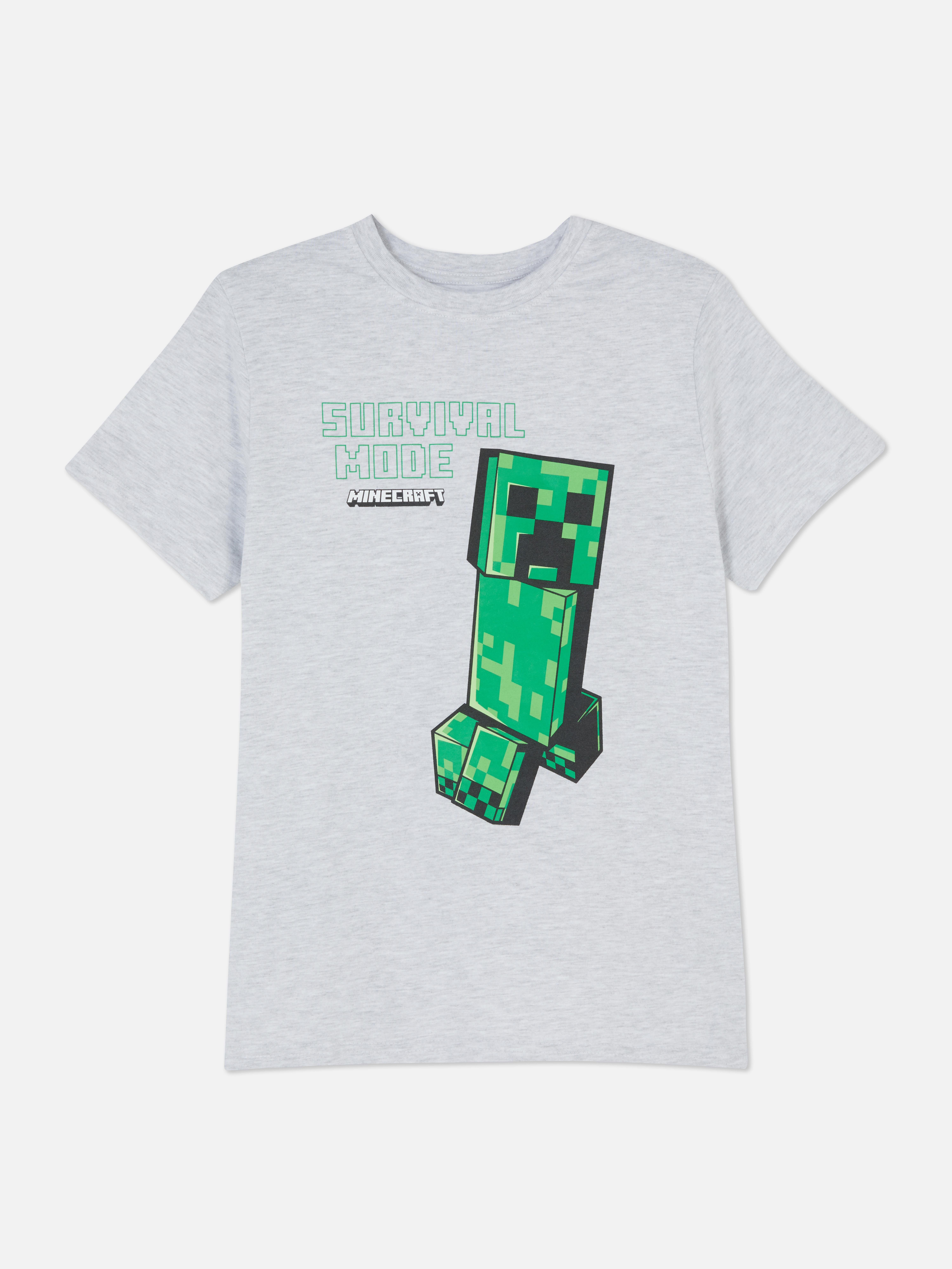Minecraft Creeper Print T-shirt