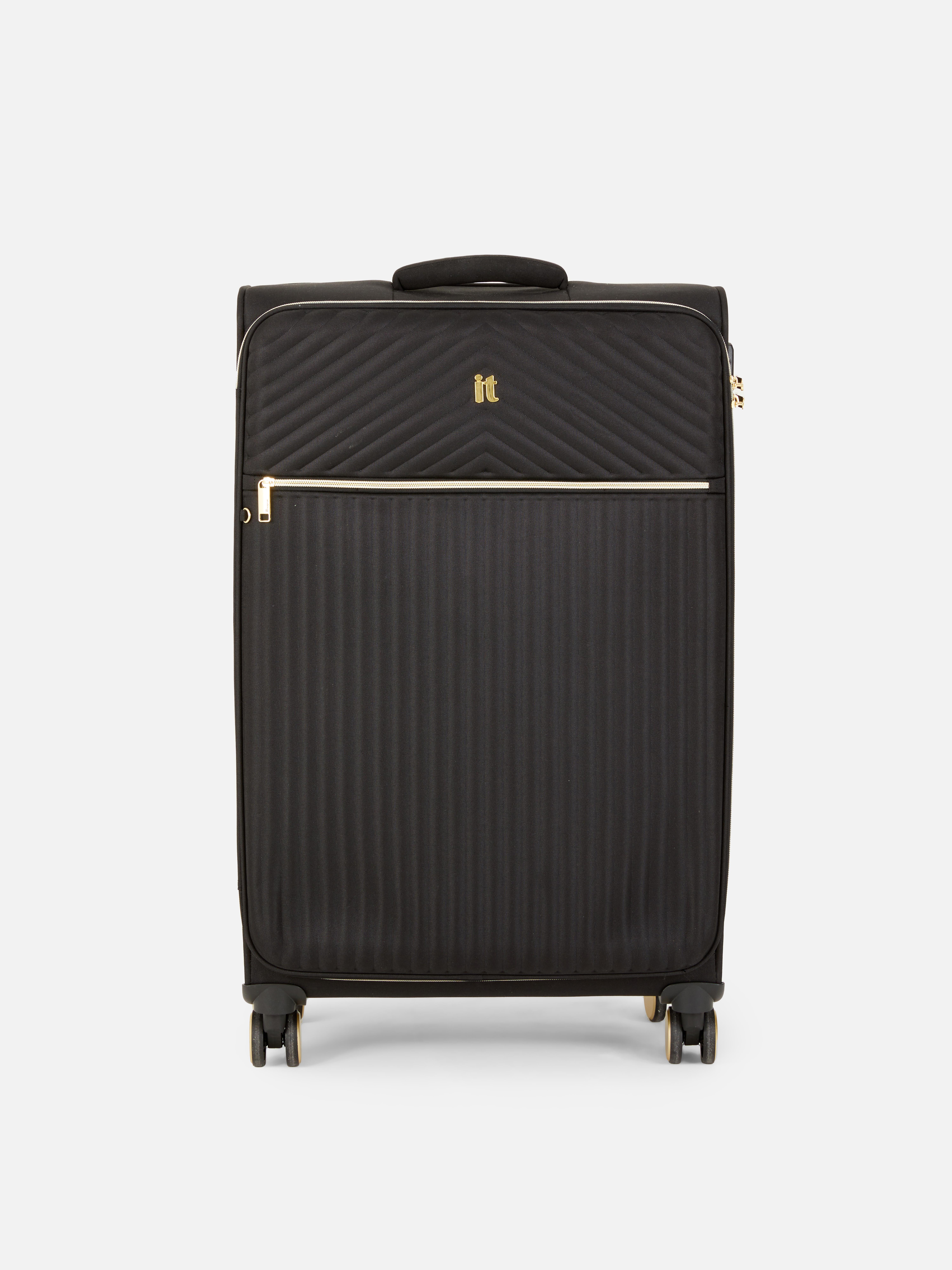 it Luggage Soft Shell Quilted Suitcase