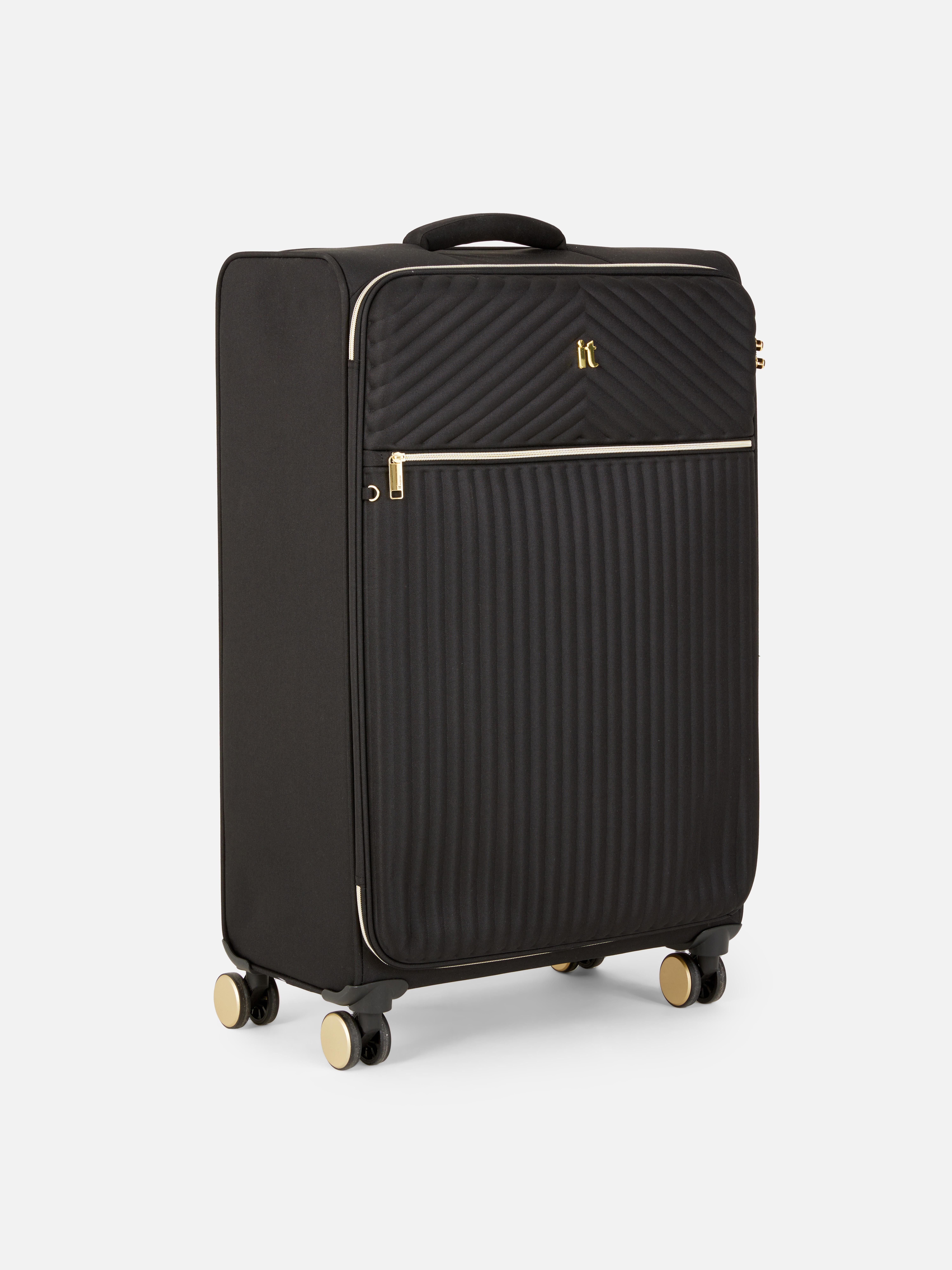 Black it Luggage Soft Shell Quilted Suitcase | Primark