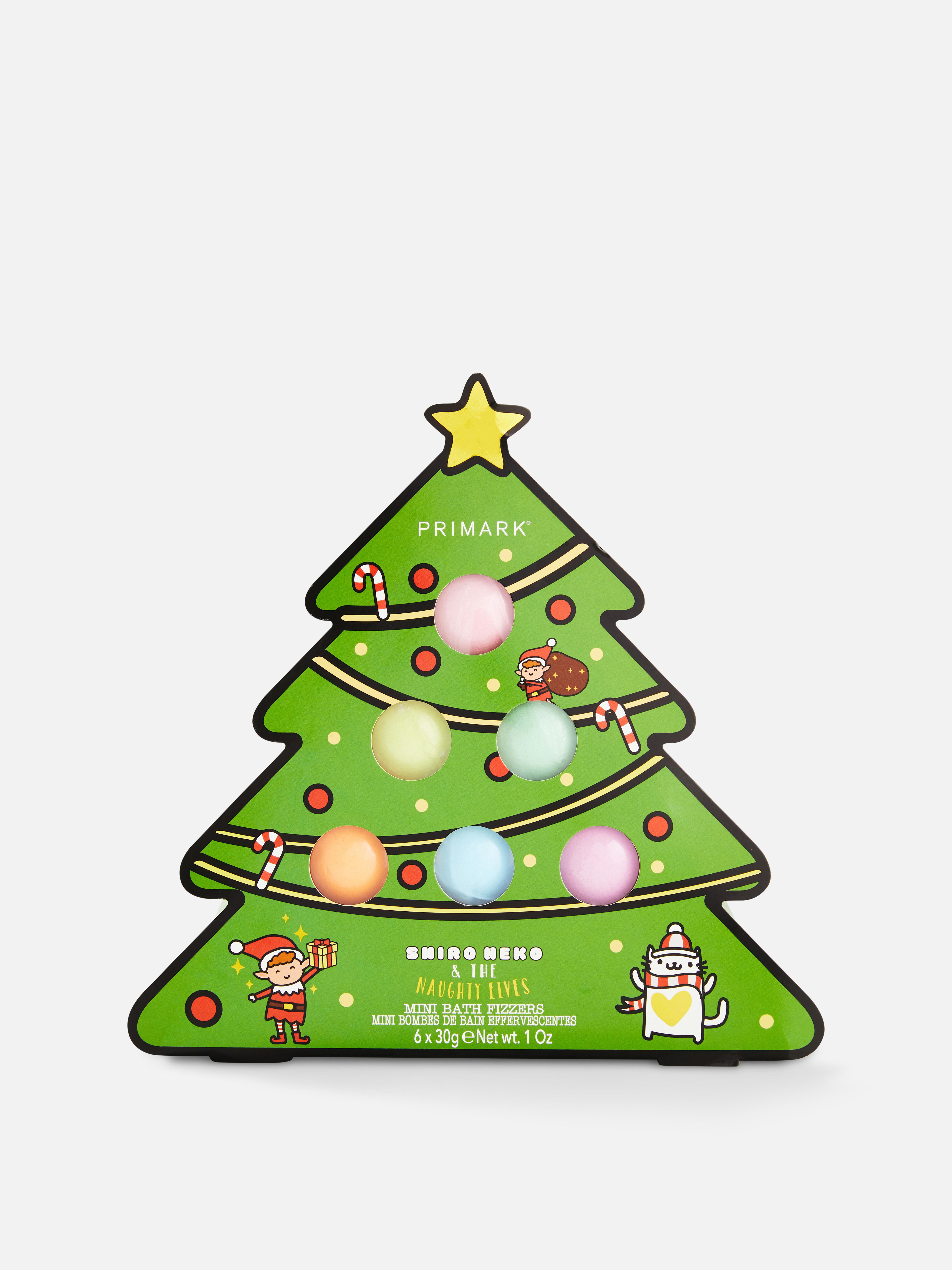 Christmas Tree Mini Bath Bombs Gift Set