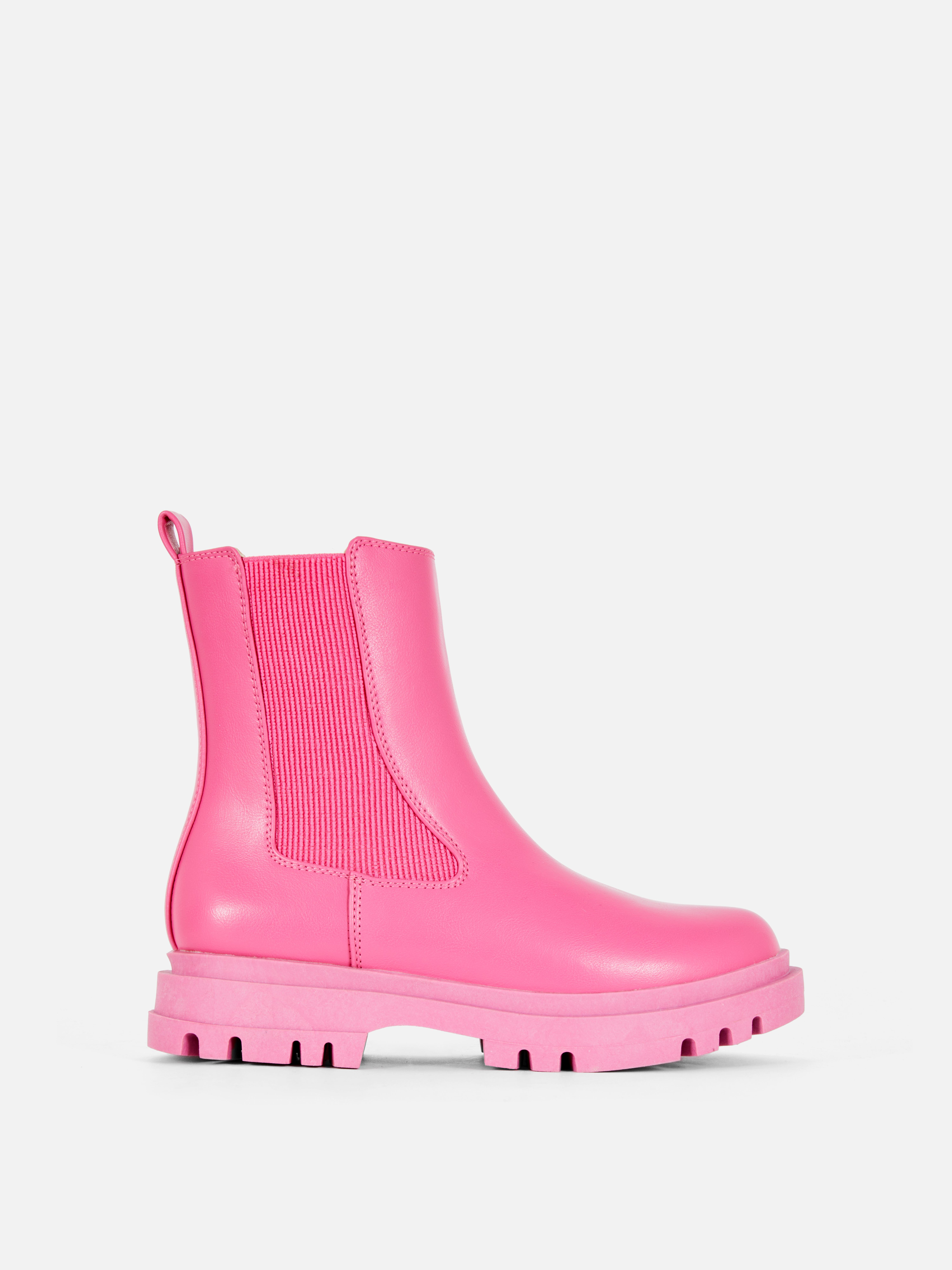 greta black chelsea boots primark