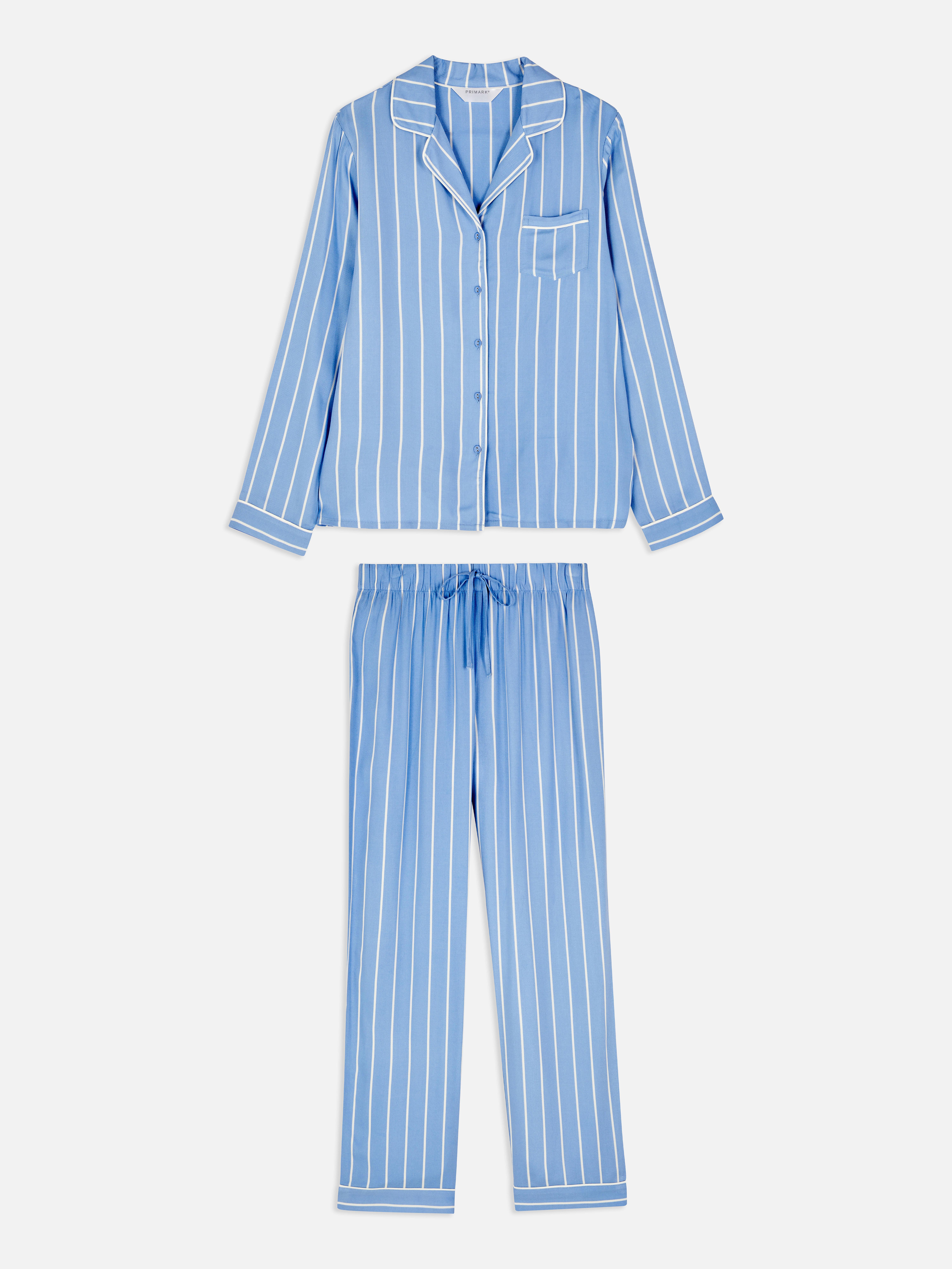 Patterned Boyfriend Pyjama Set