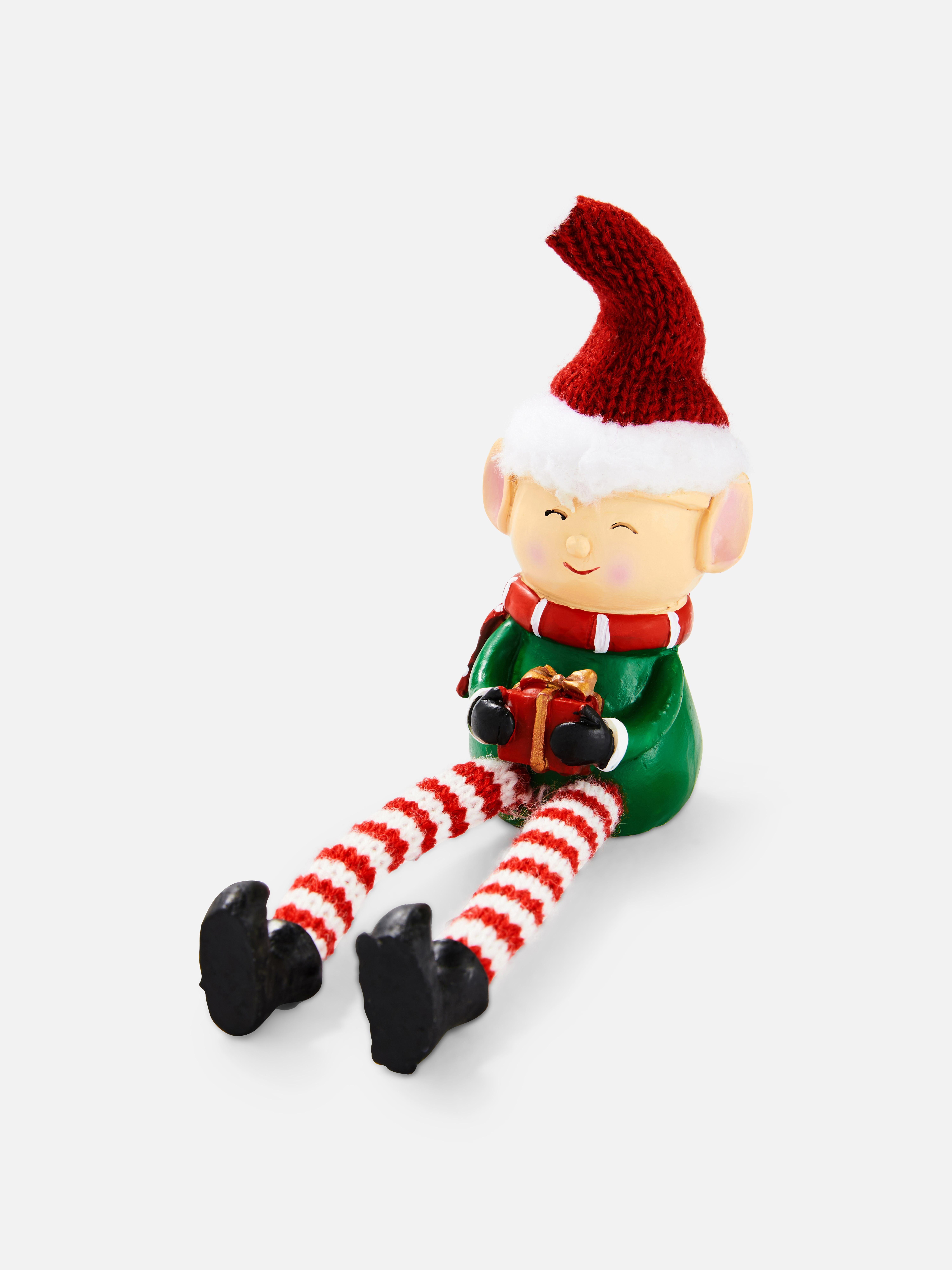 Christmas Elf Shelf Ornament
