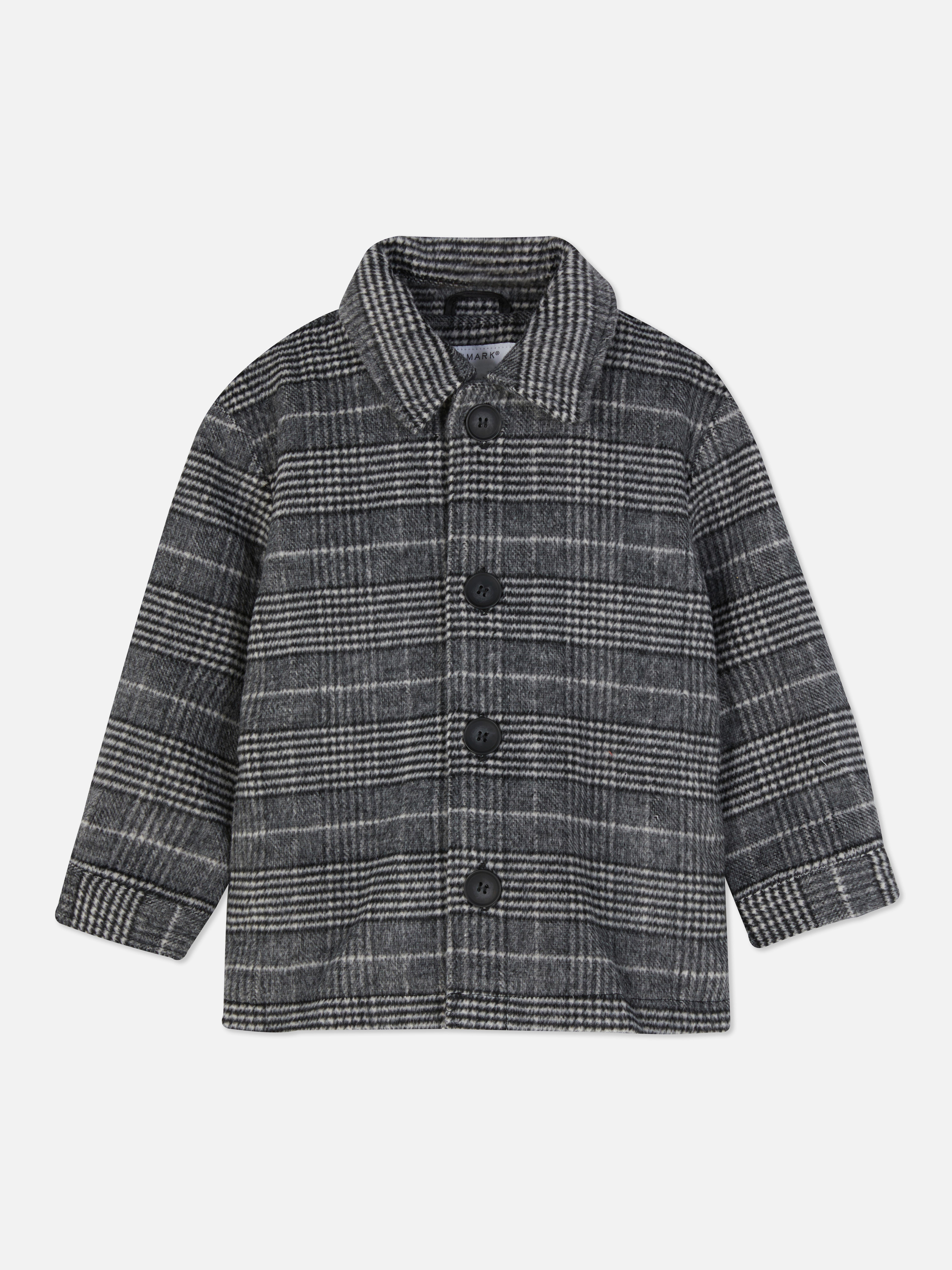 Checked Pattern Coat