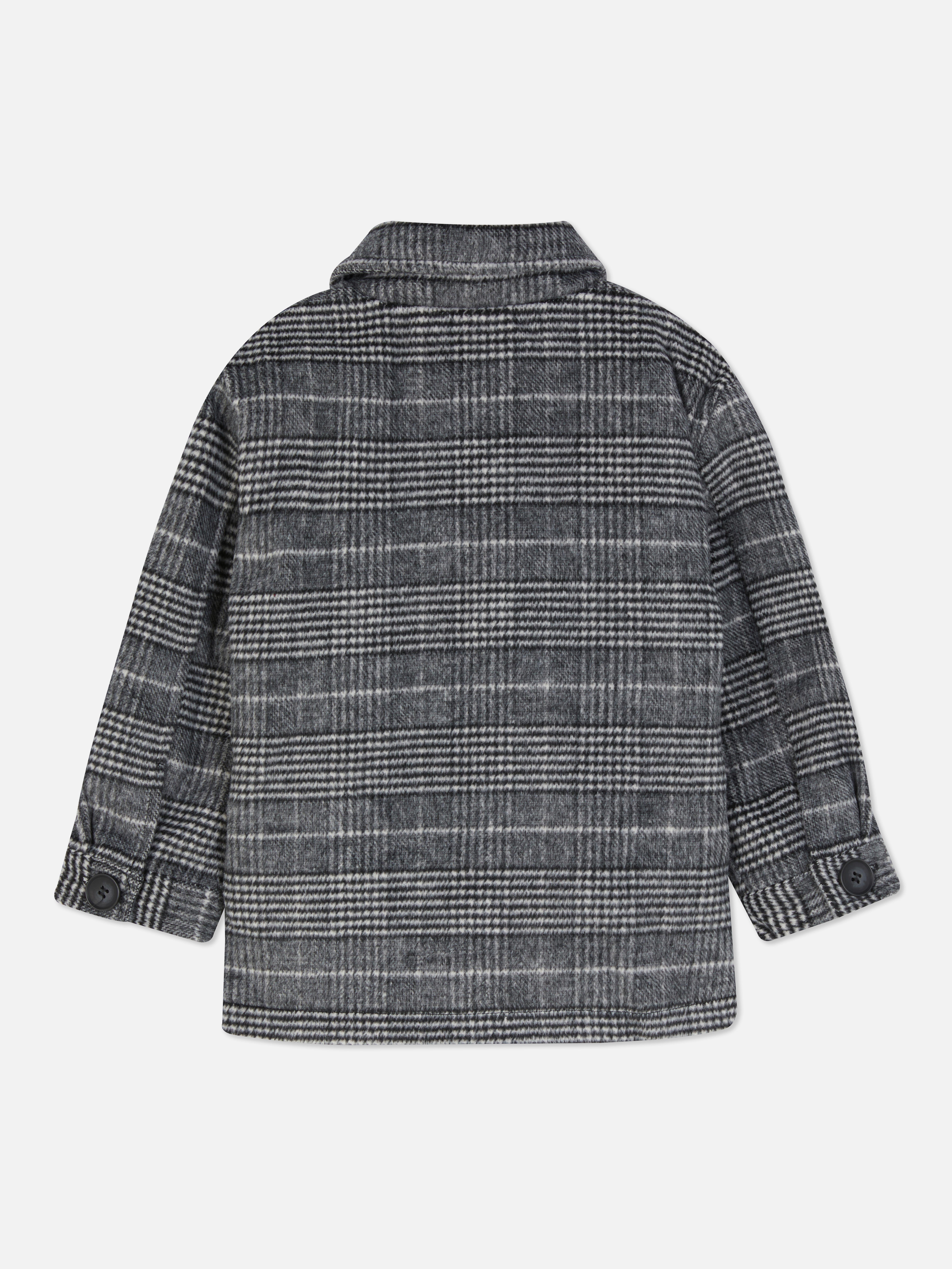 Checked Pattern Coat