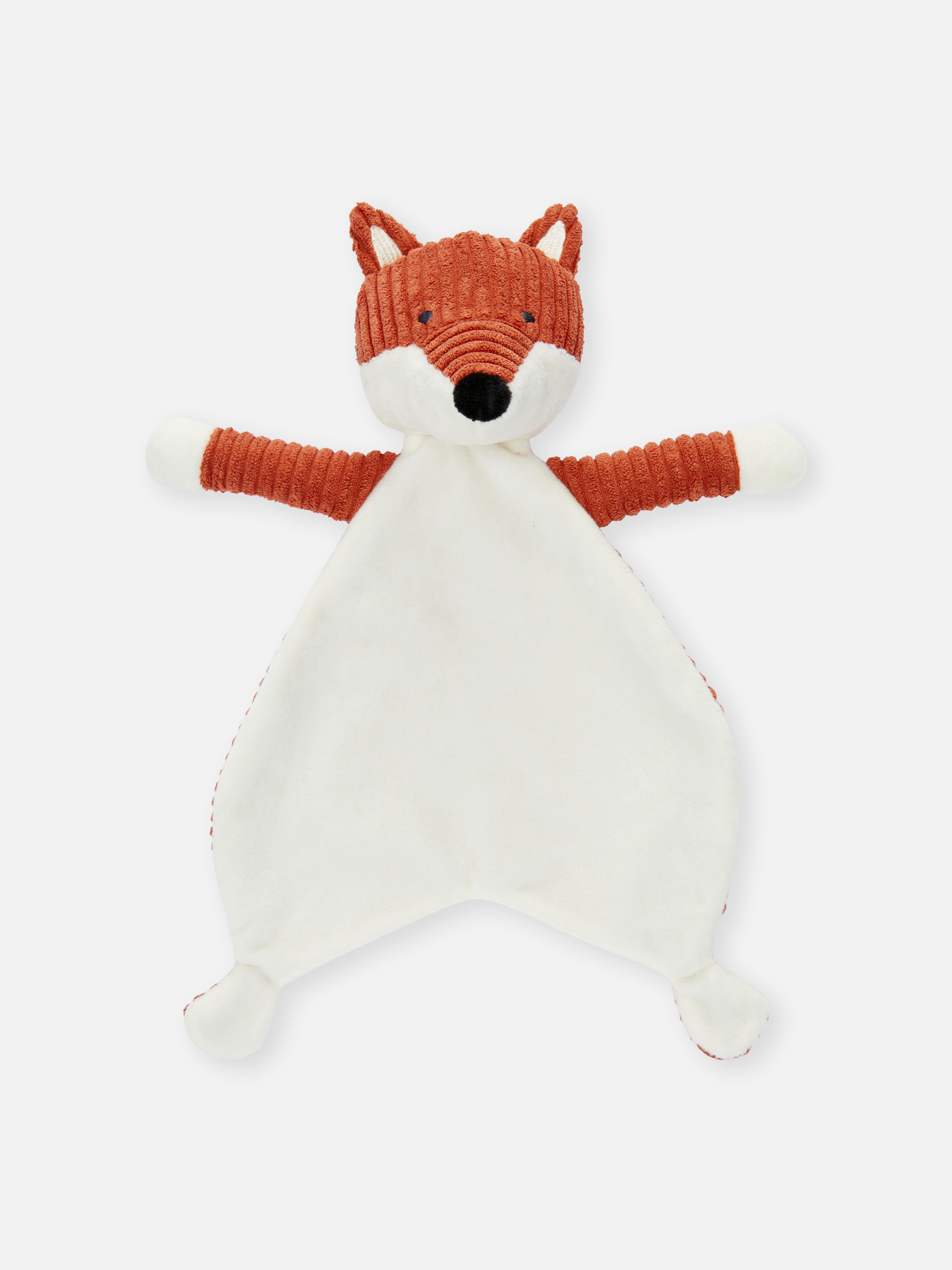 Doudou en peluche renard