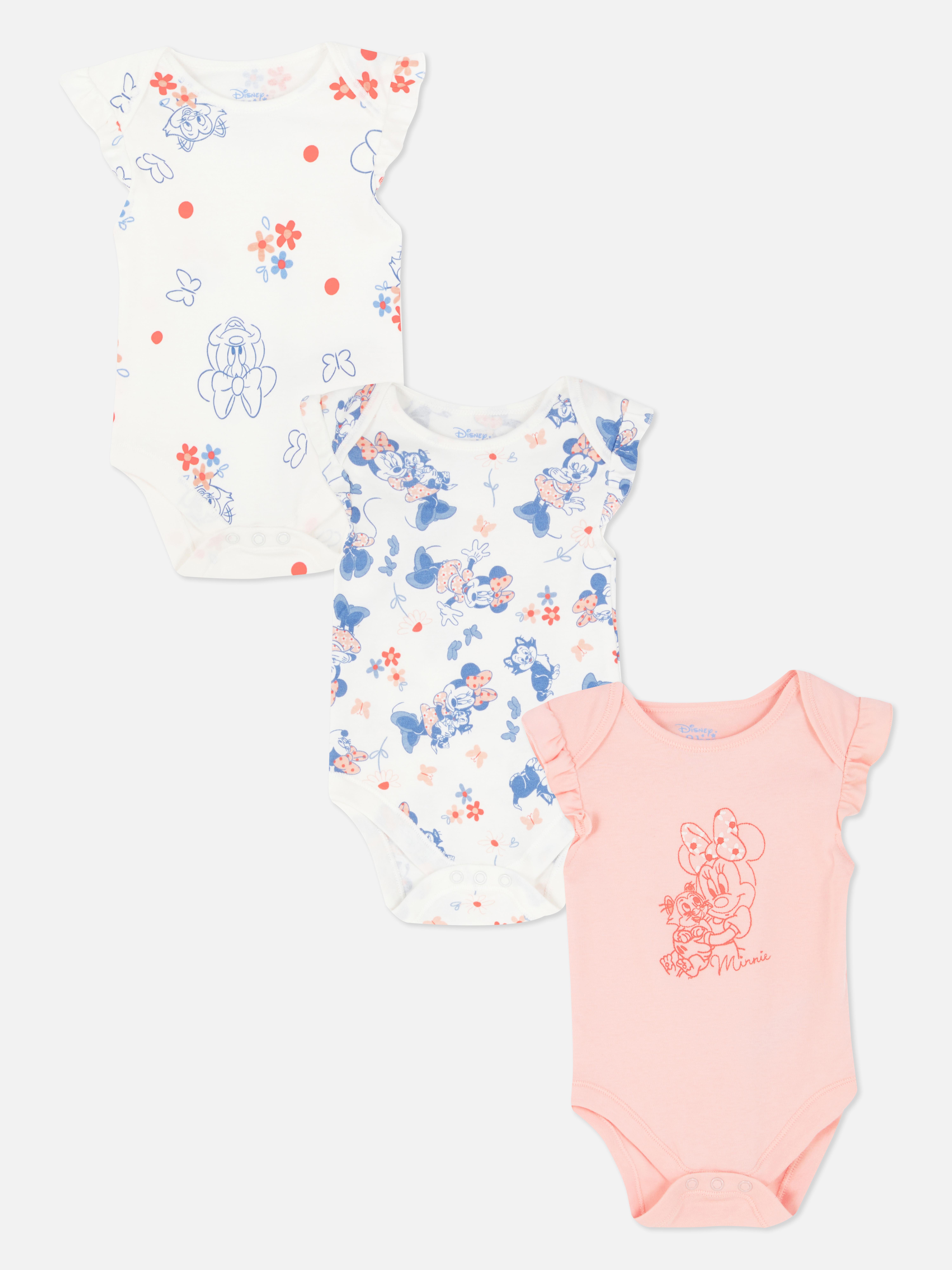 „Disney's Minnie Maus“ Bodys, 3er-Pack