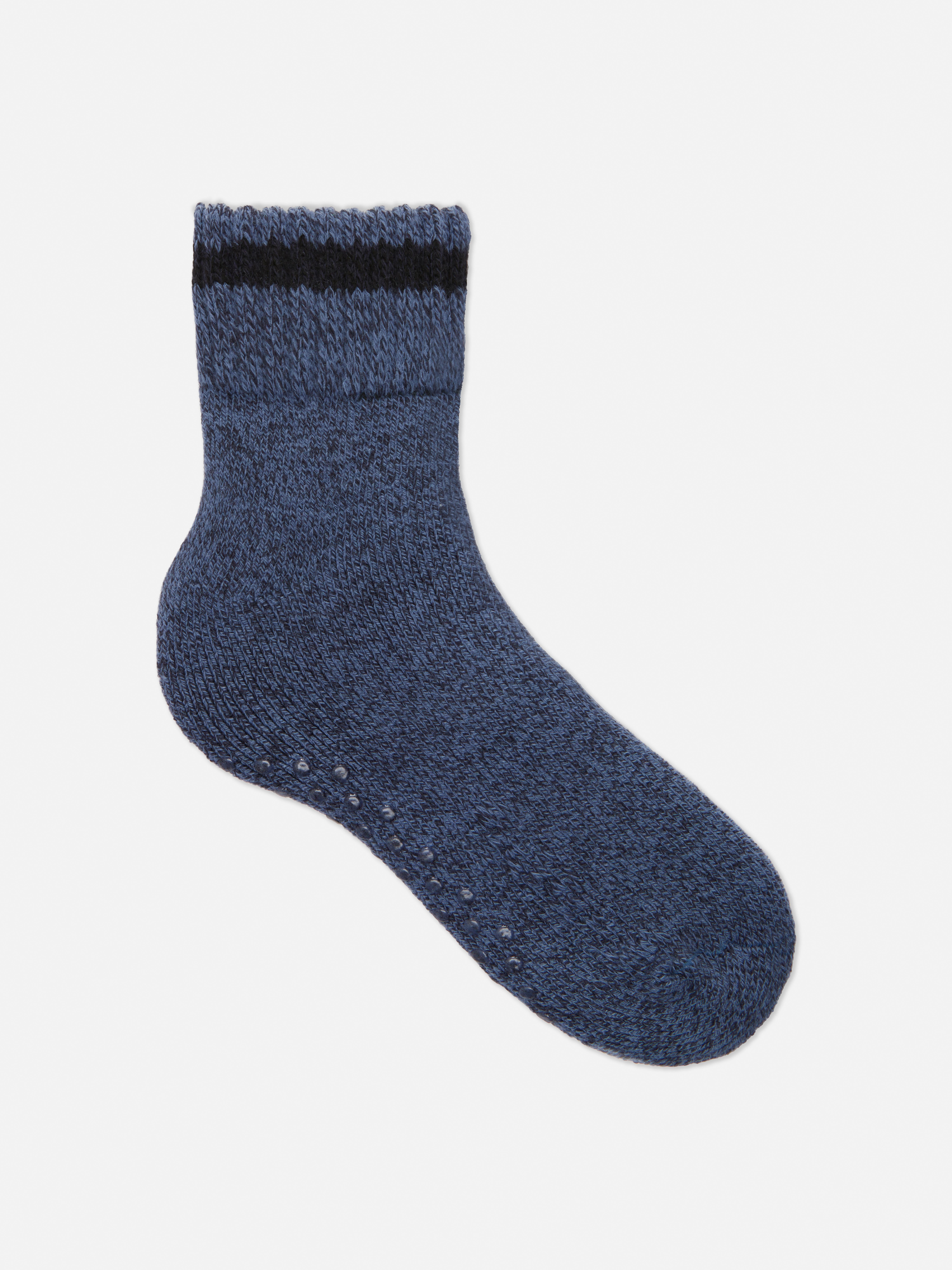 Gripper Lounge Socks Blue