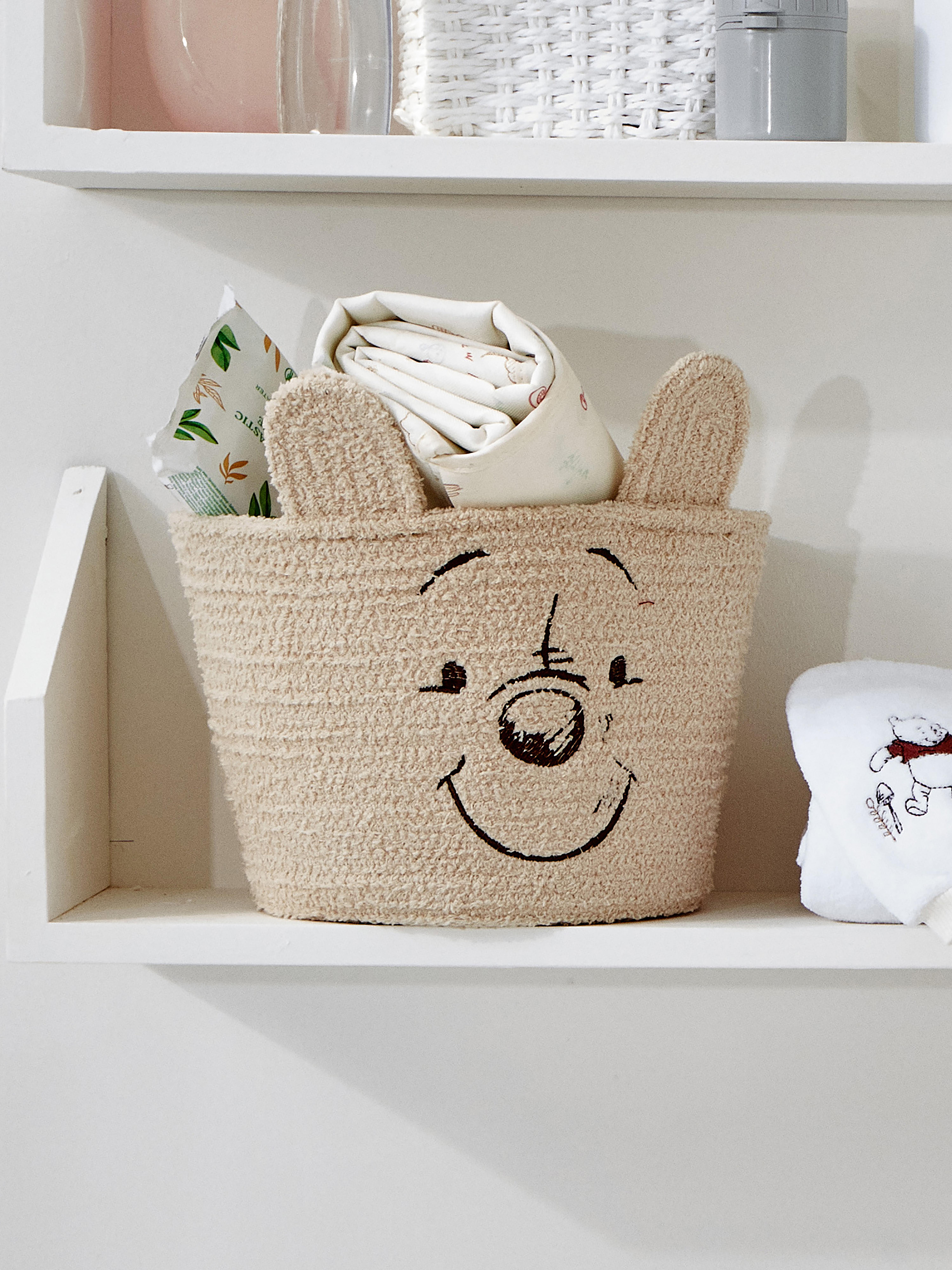 Lidded Bear Storage Basket Primark