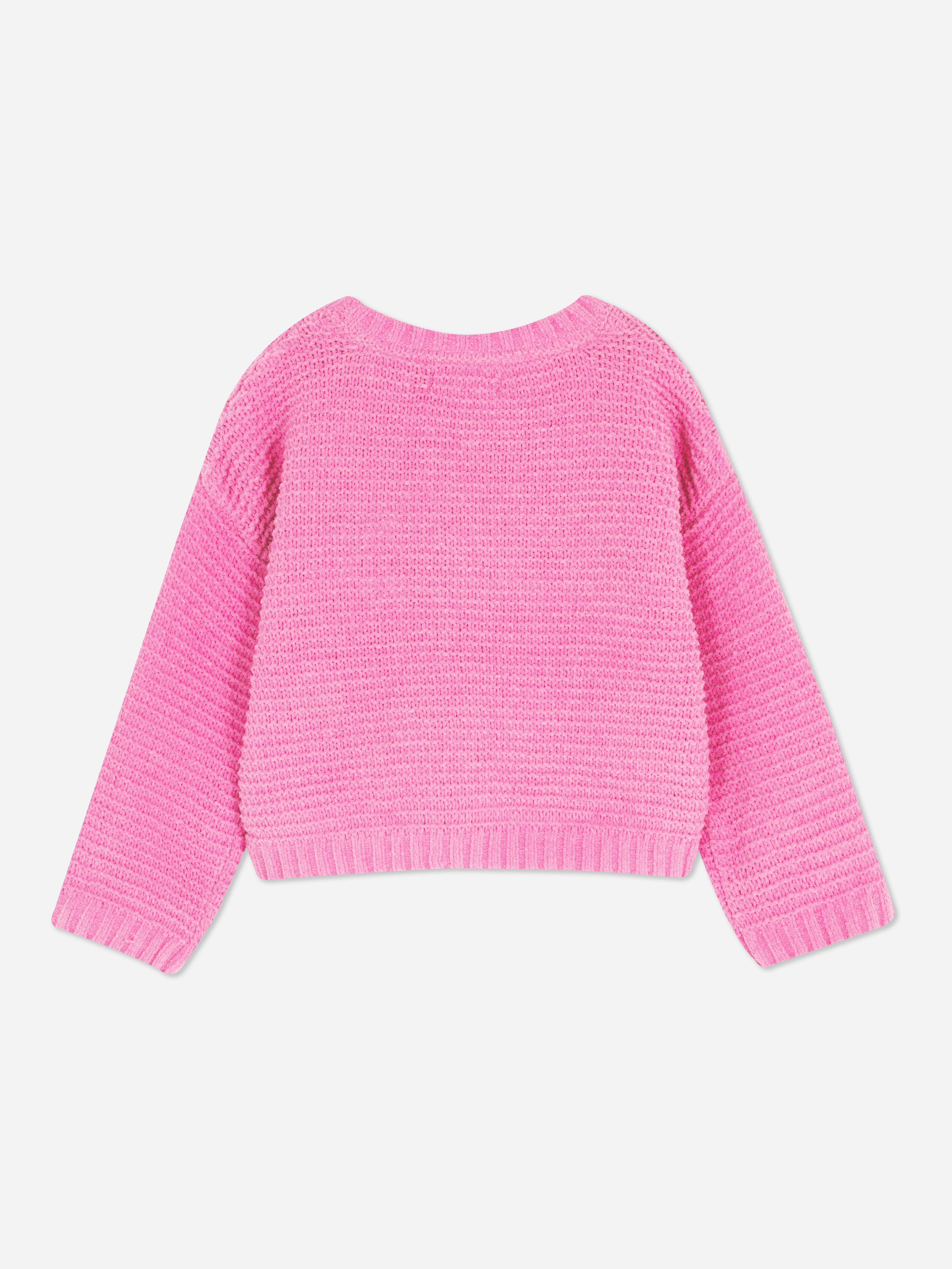 Knitted Chenille Jumper