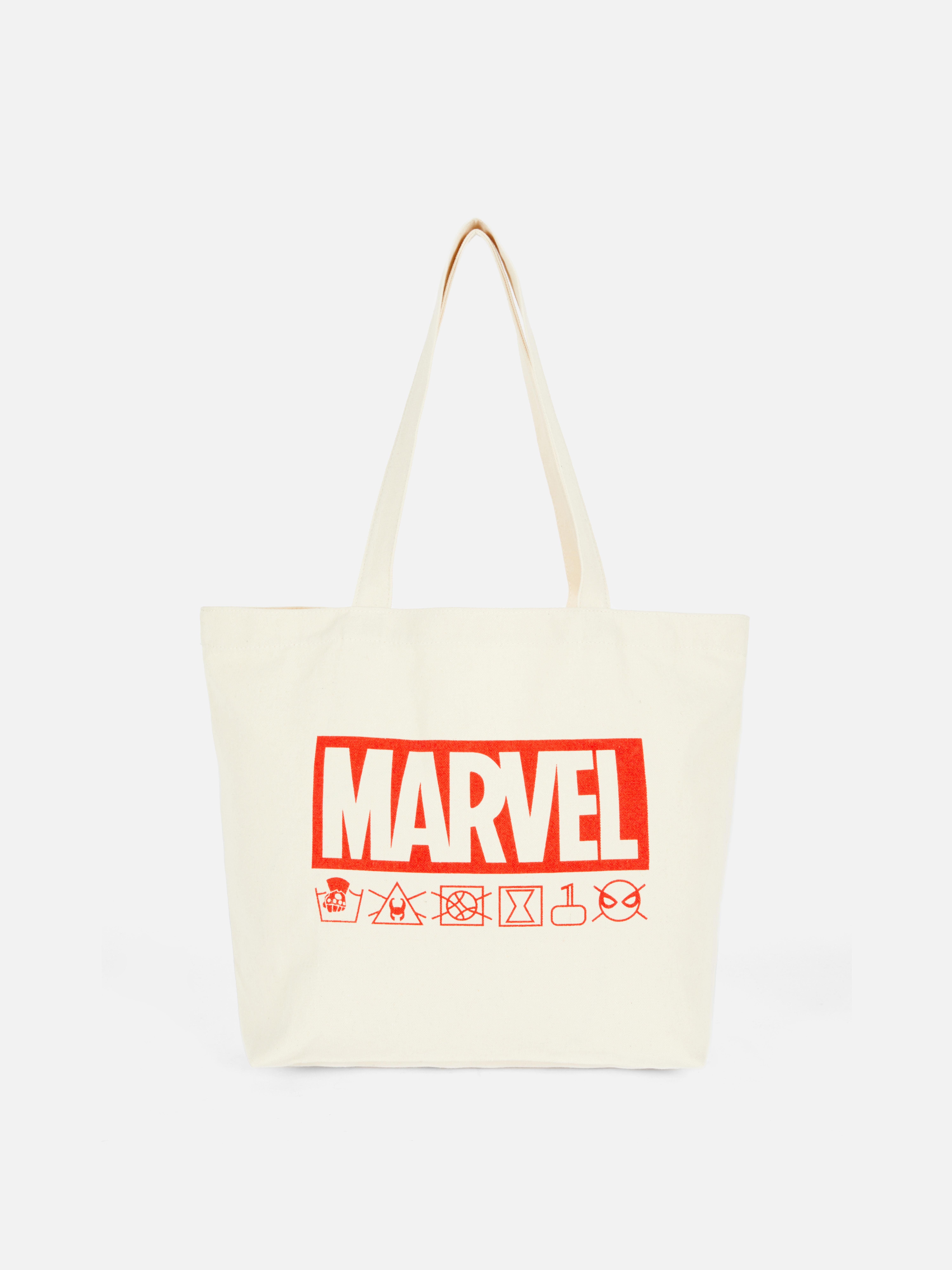 Torba shopper z nadrukiem logo Marvela