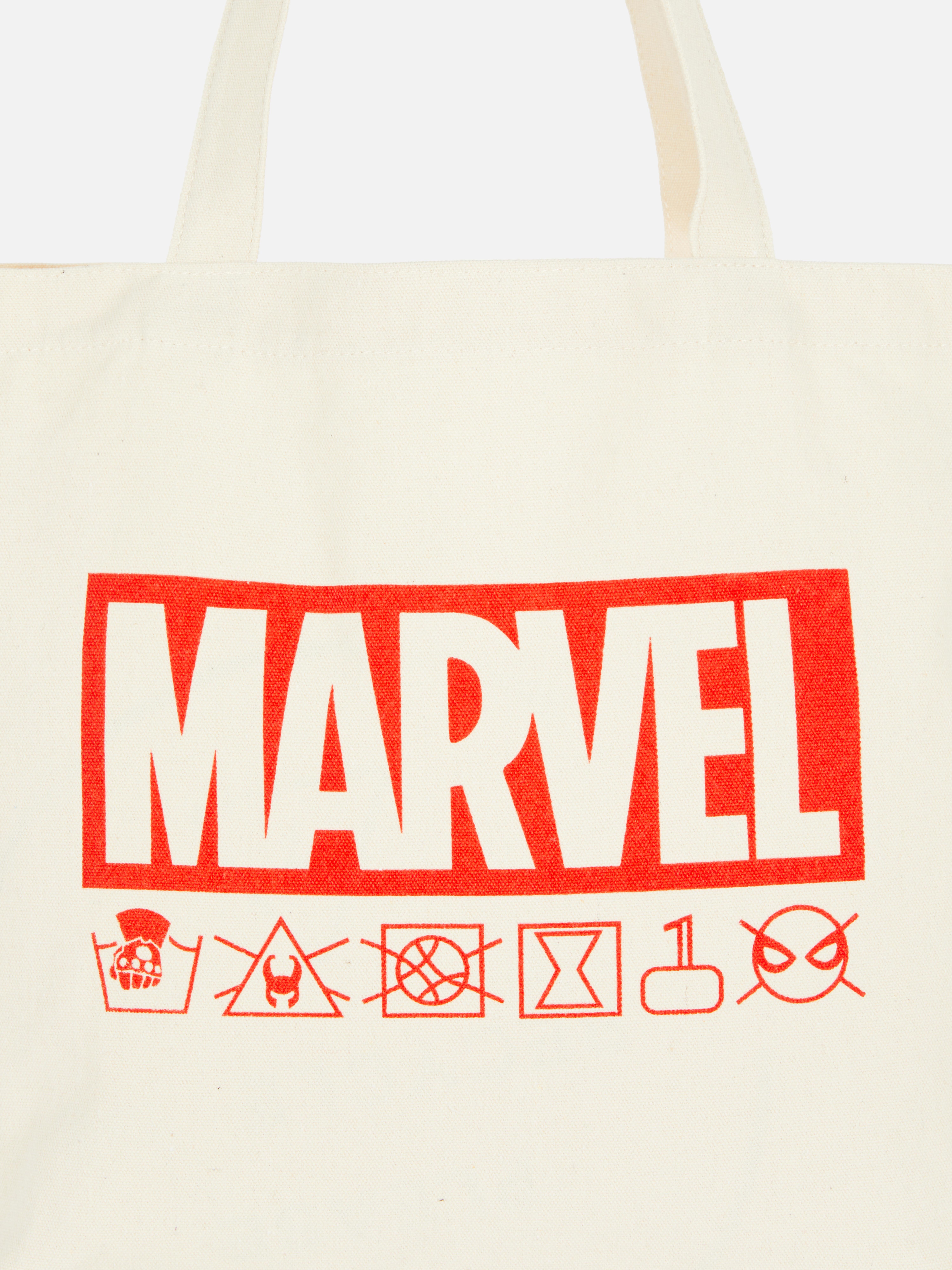 Torba shopper z nadrukiem logo Marvela