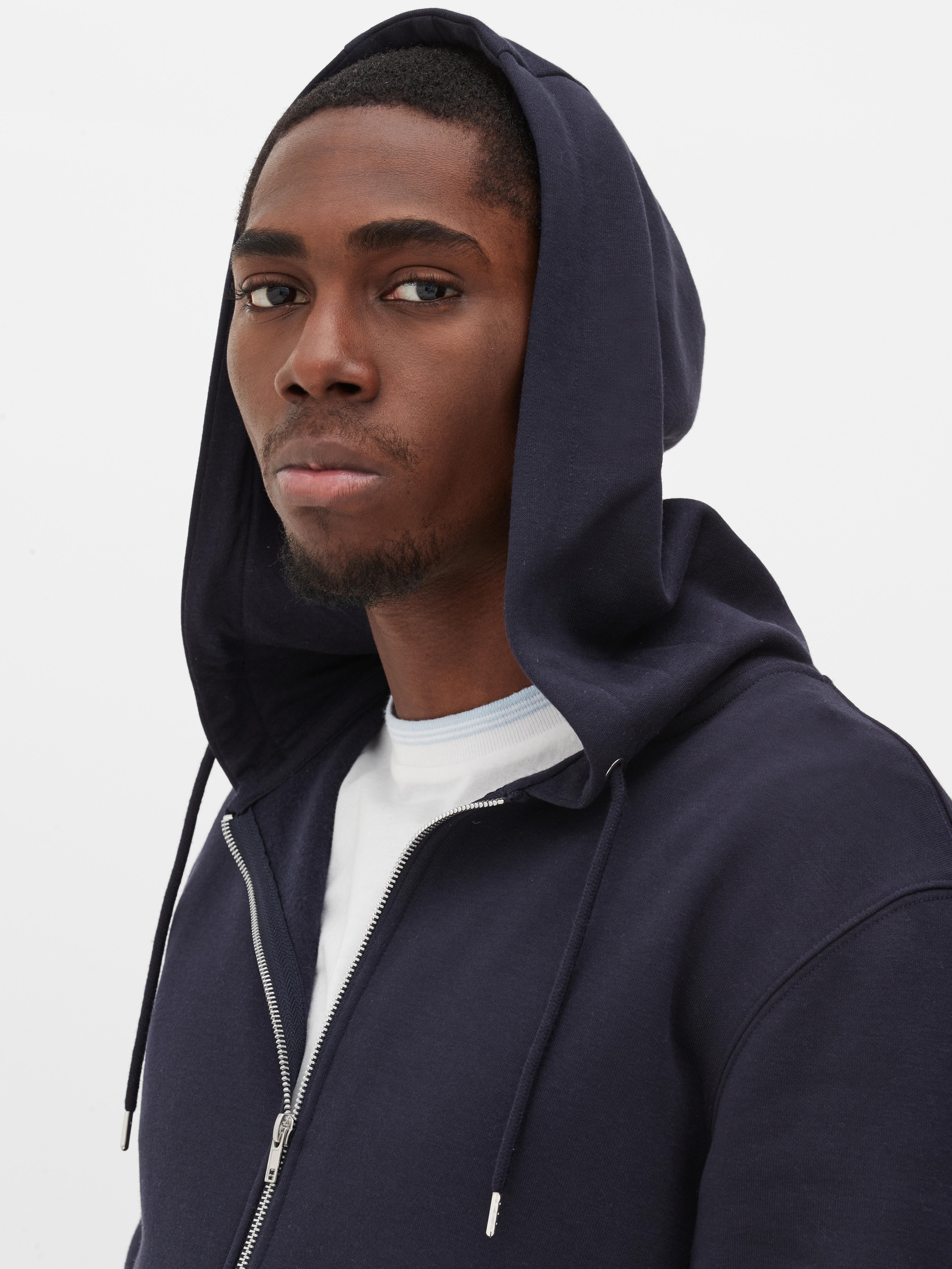 Zip-up Essential  Hoodie