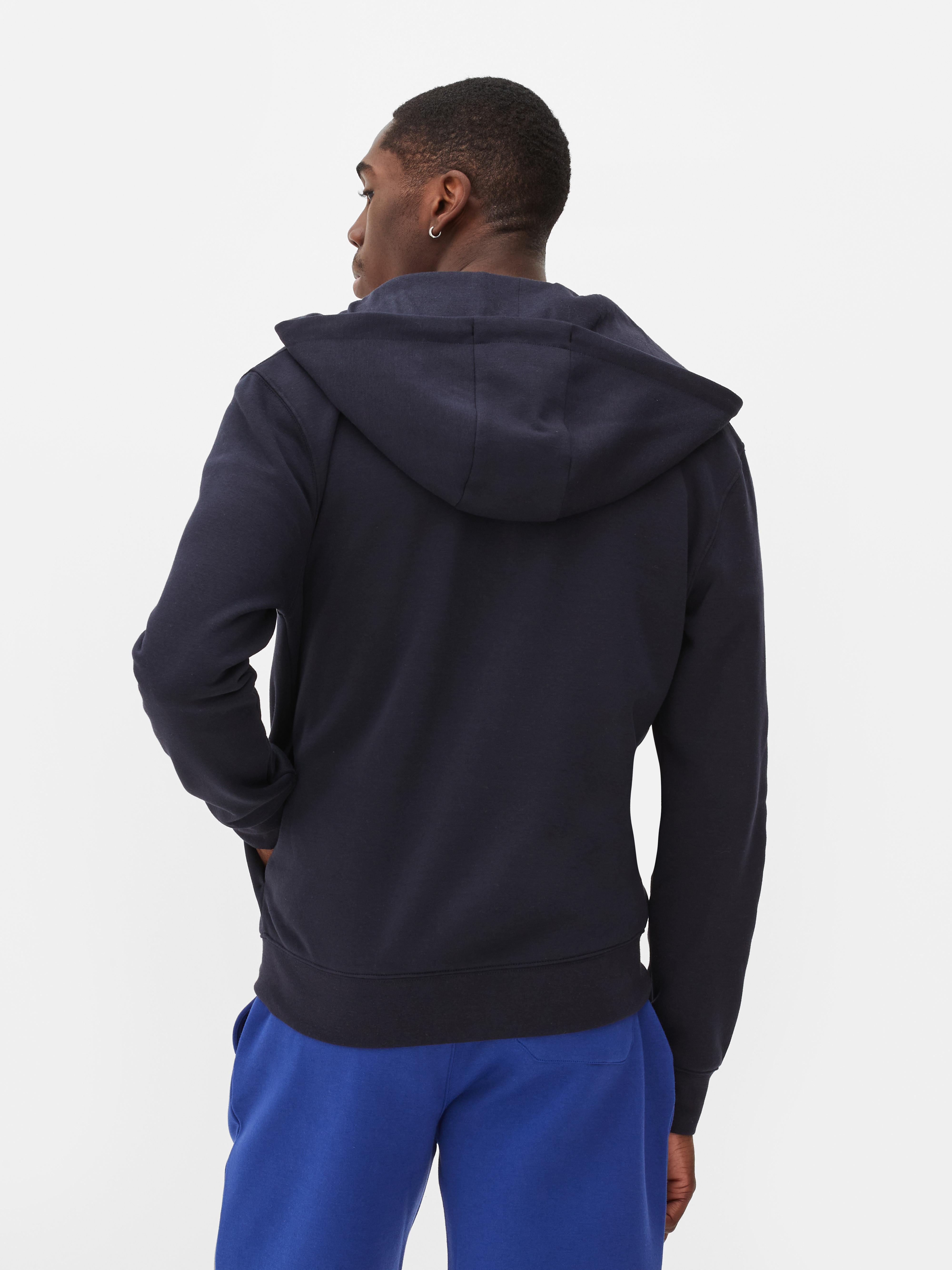 Zip-up Essential  Hoodie