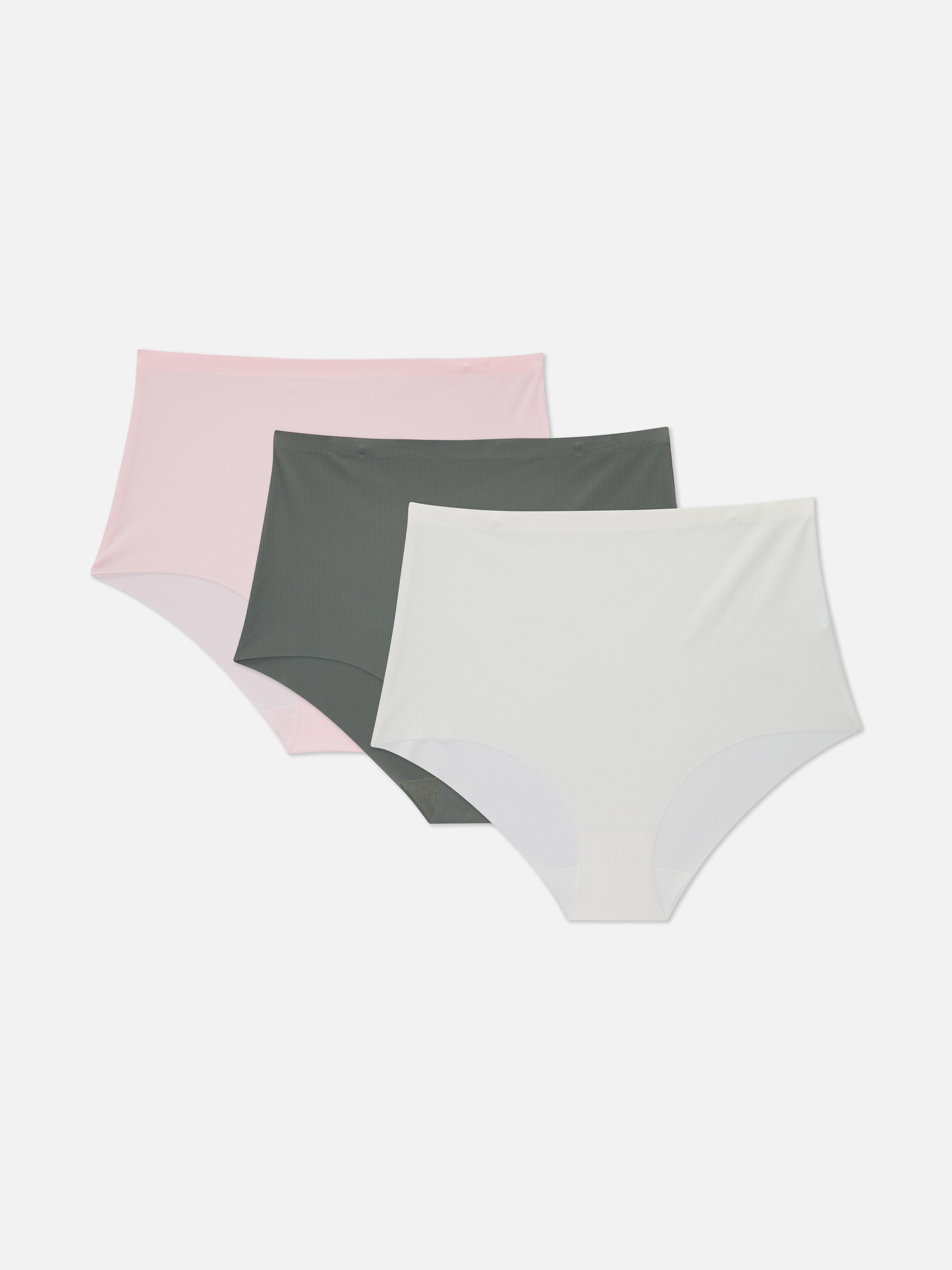 3pk High Waist Seamfree Briefs