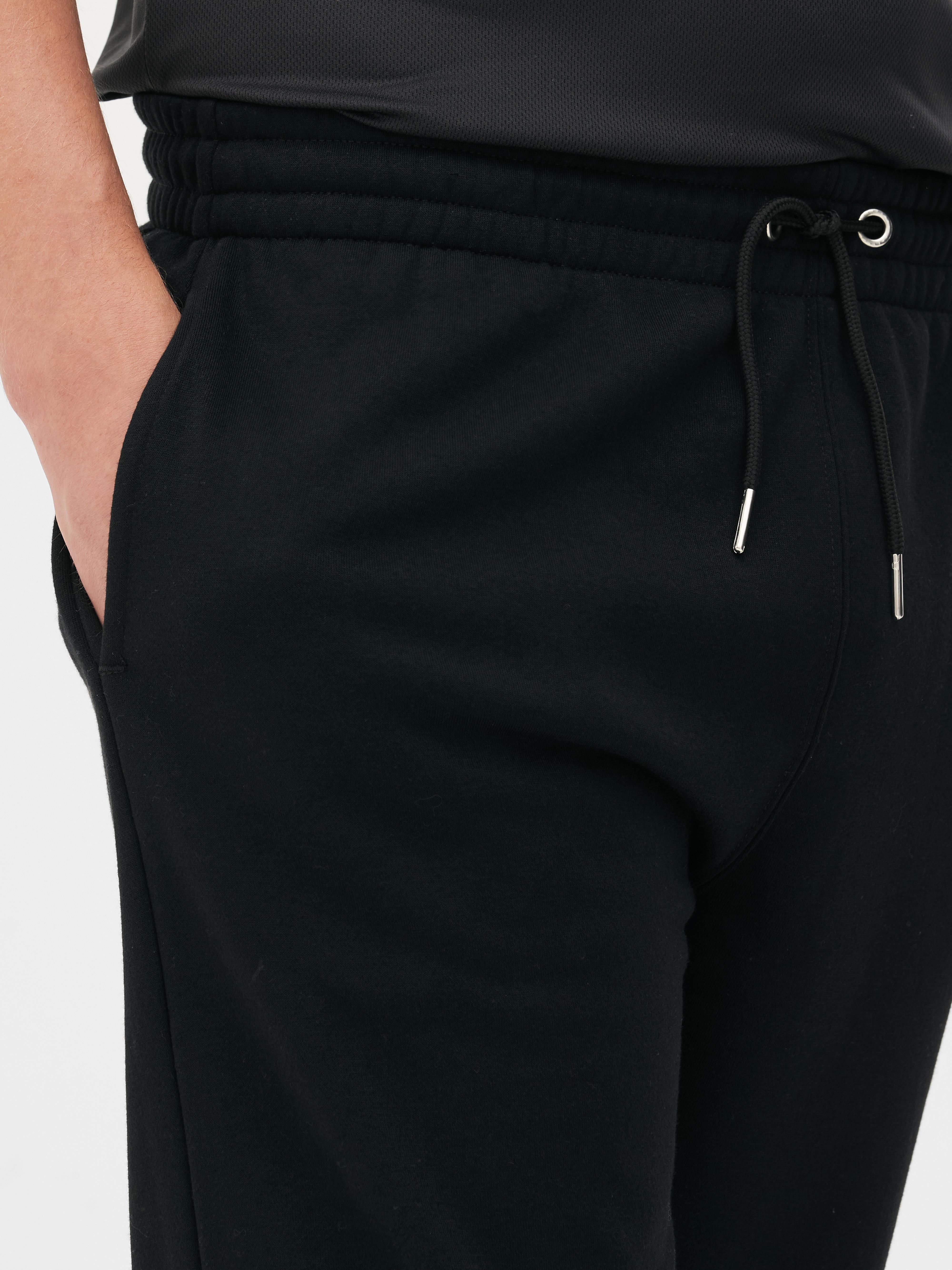 Mens; Black Black Straight Leg Joggers | Primark