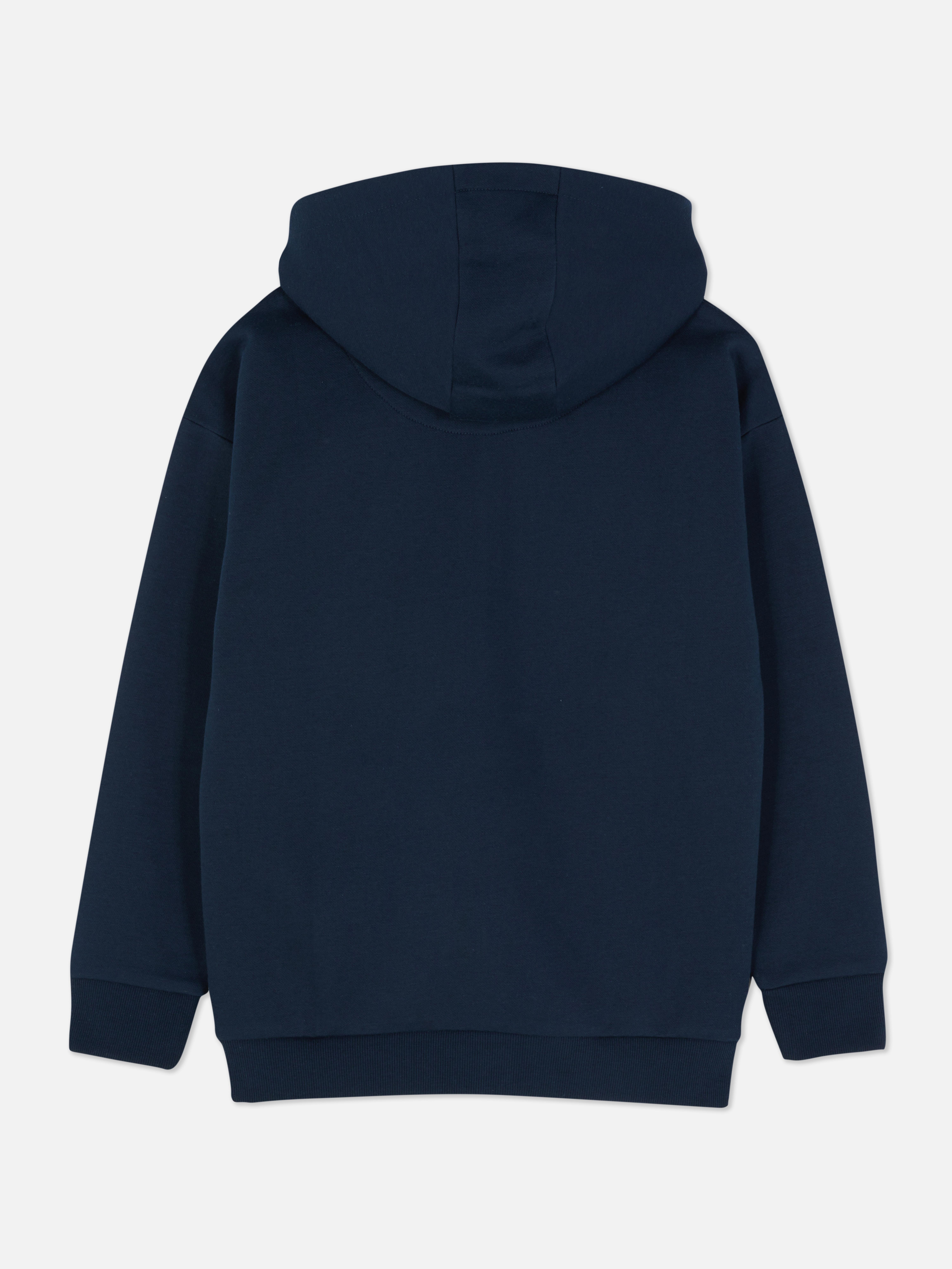 Felpa a maniche lunghe con cappuccio e zip