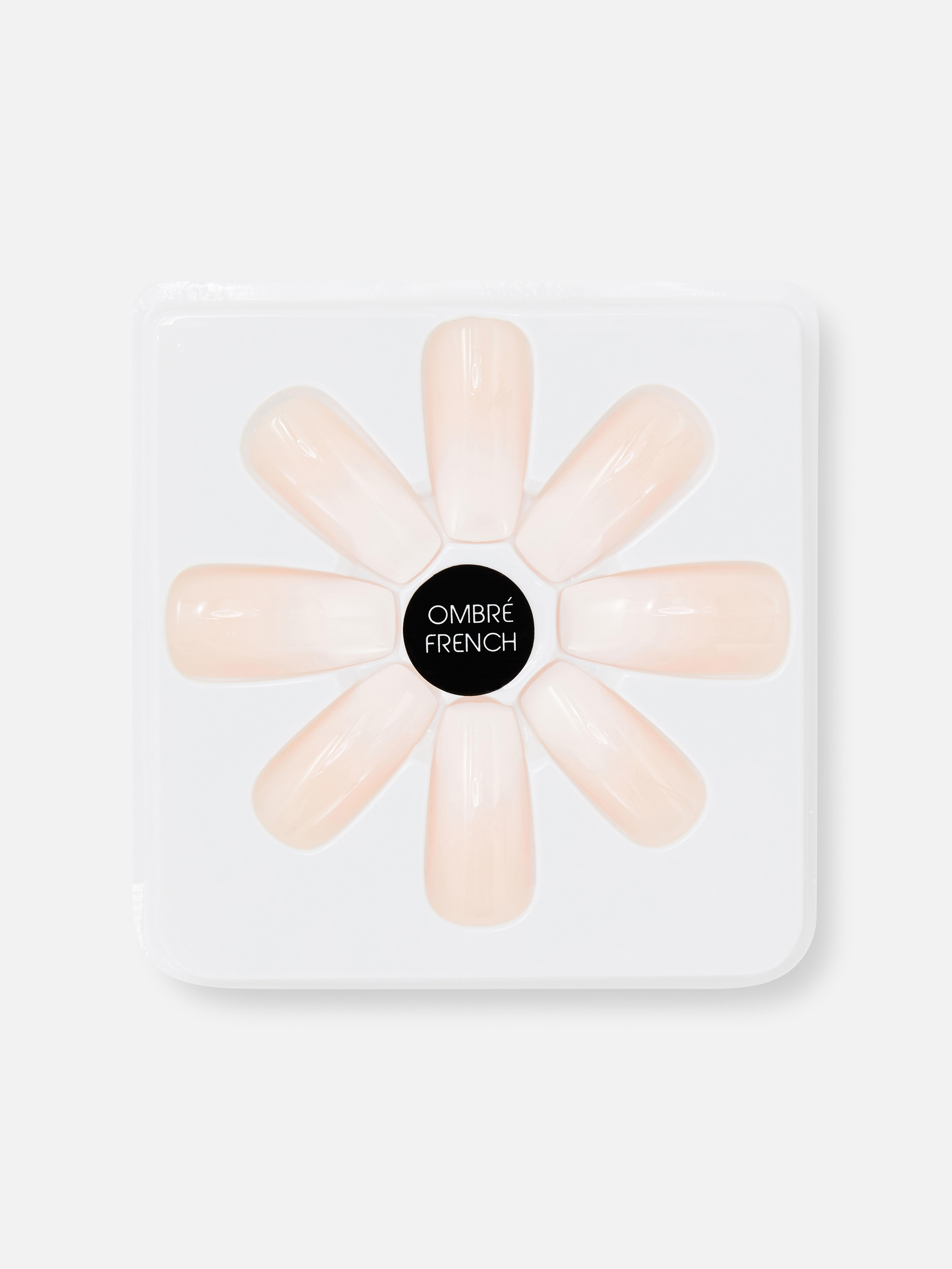 PS... French Ombré Glossy False Nails