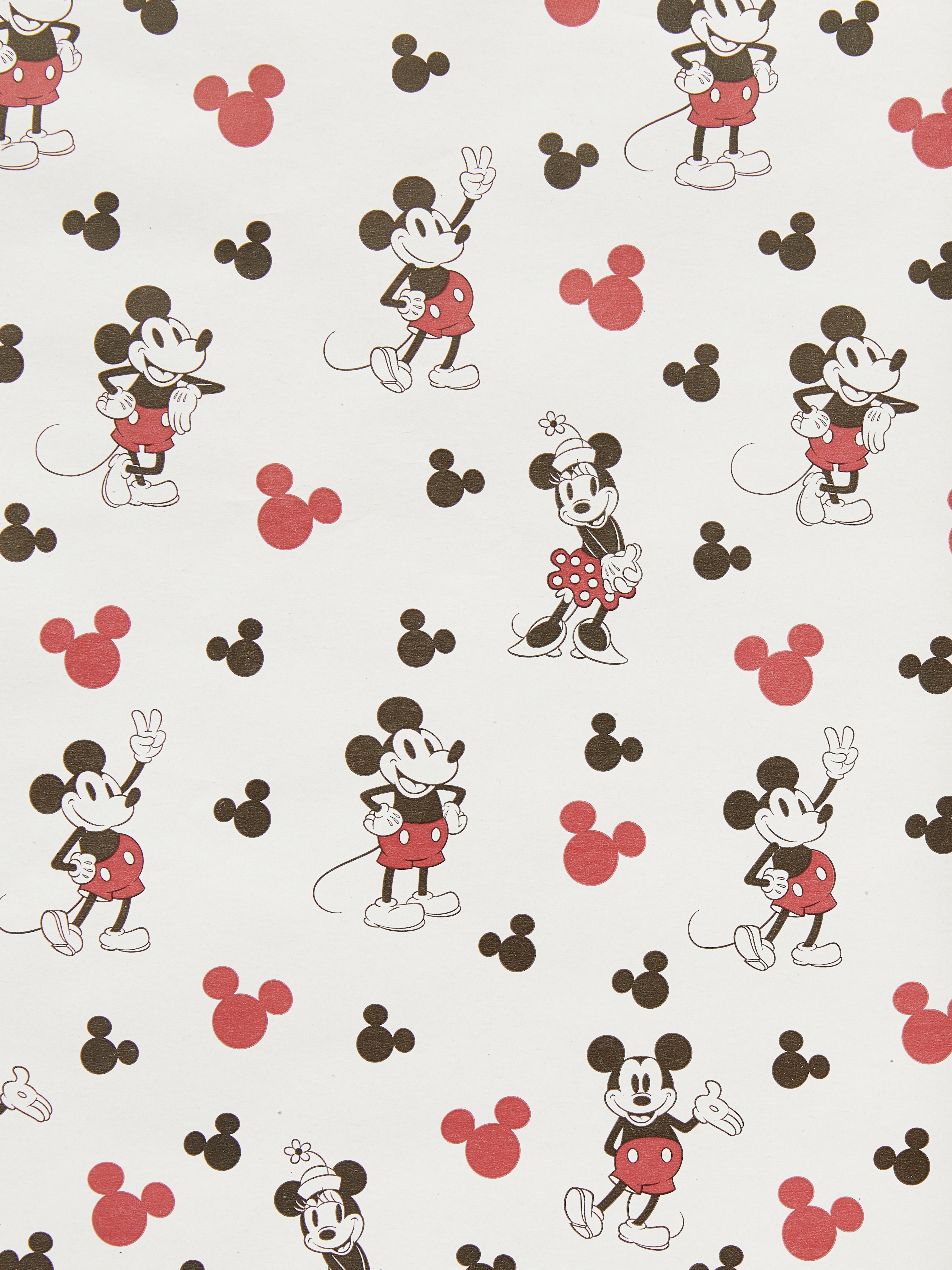 Vintage Mickey Mouse Gift Wrap Vintage Wrapping Paper, Paper