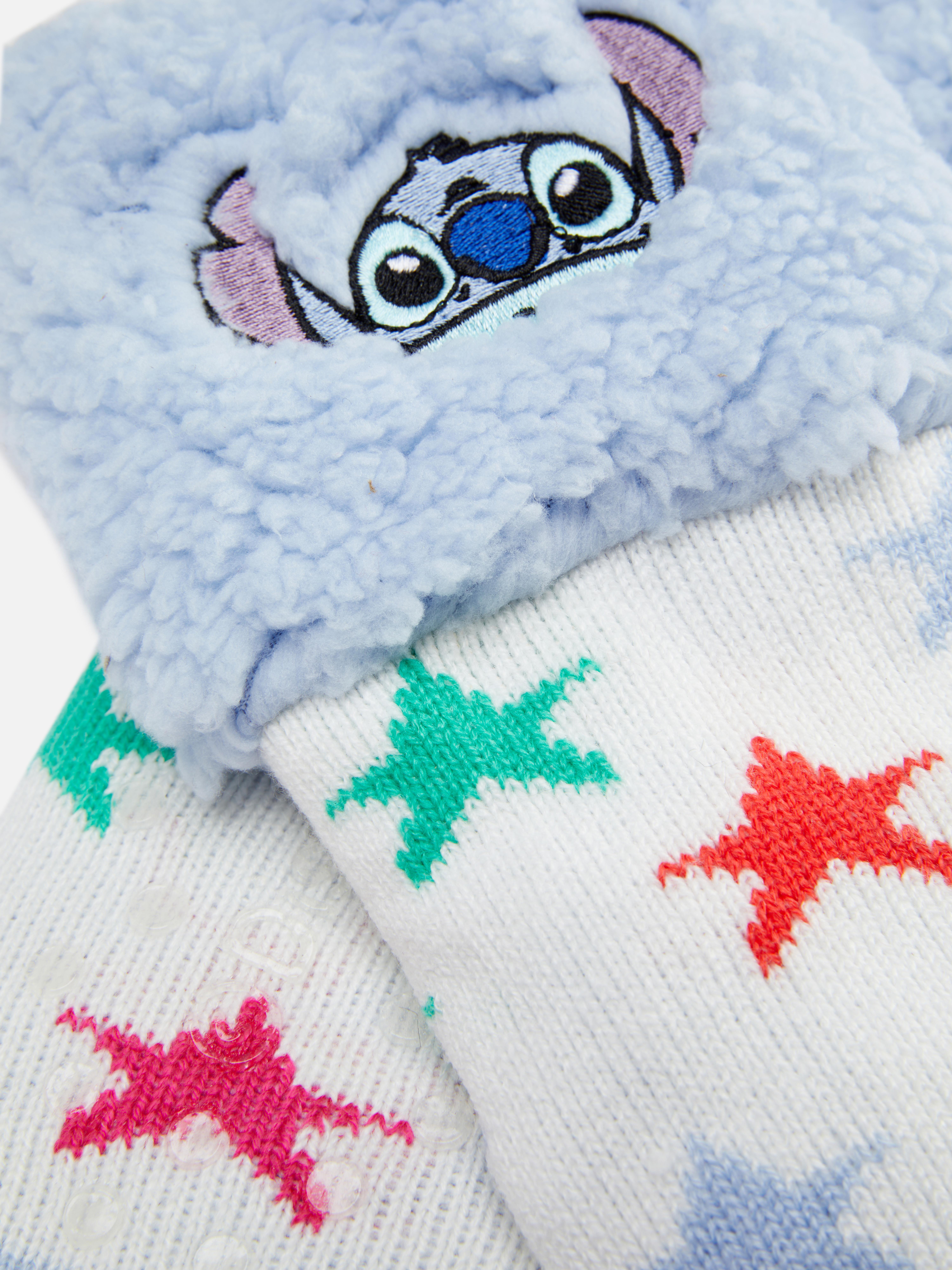 Disney's Lilo & Stitch Bouclé Hem Cosy Socks
