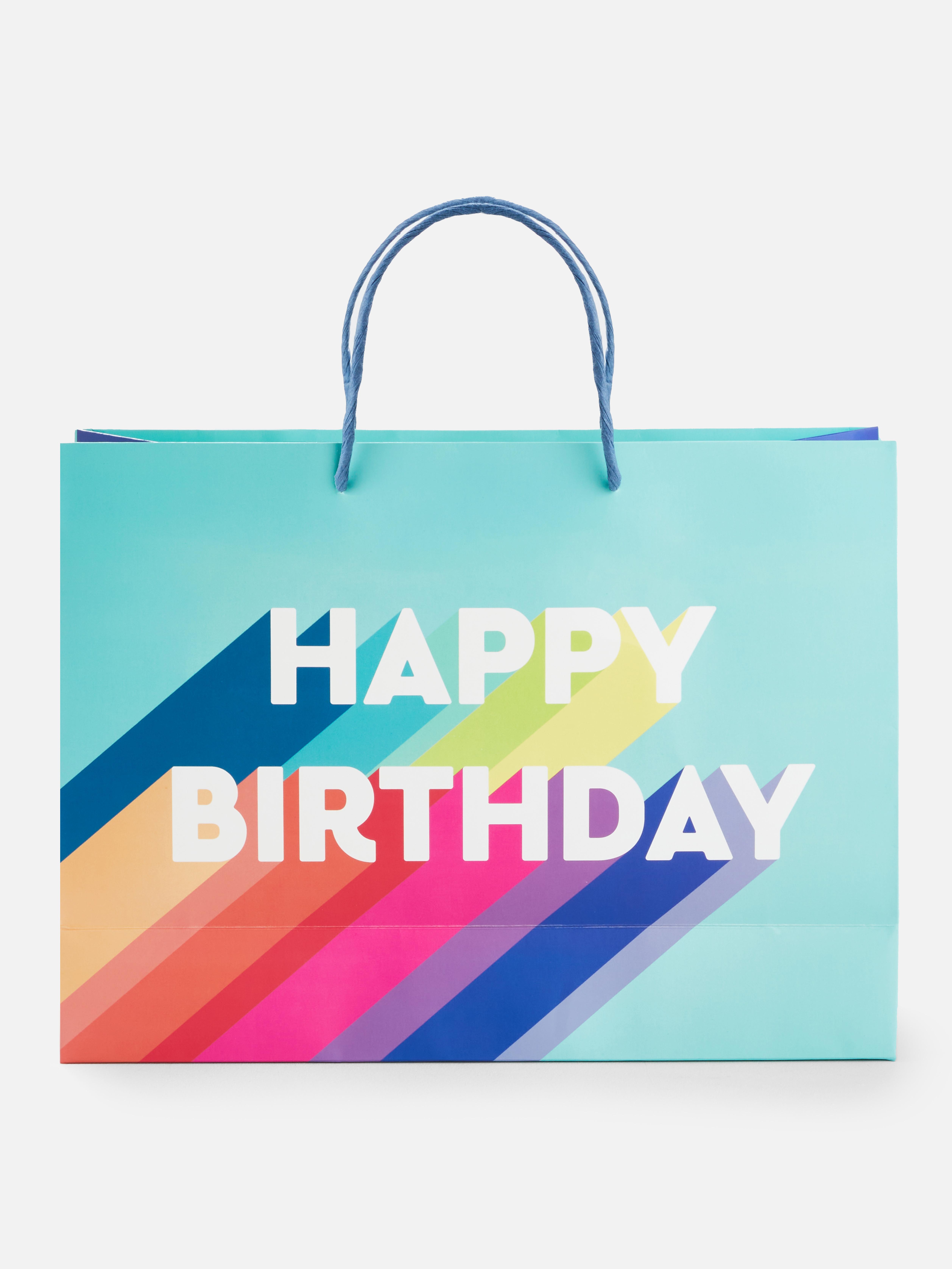 Birthday present clearance bag