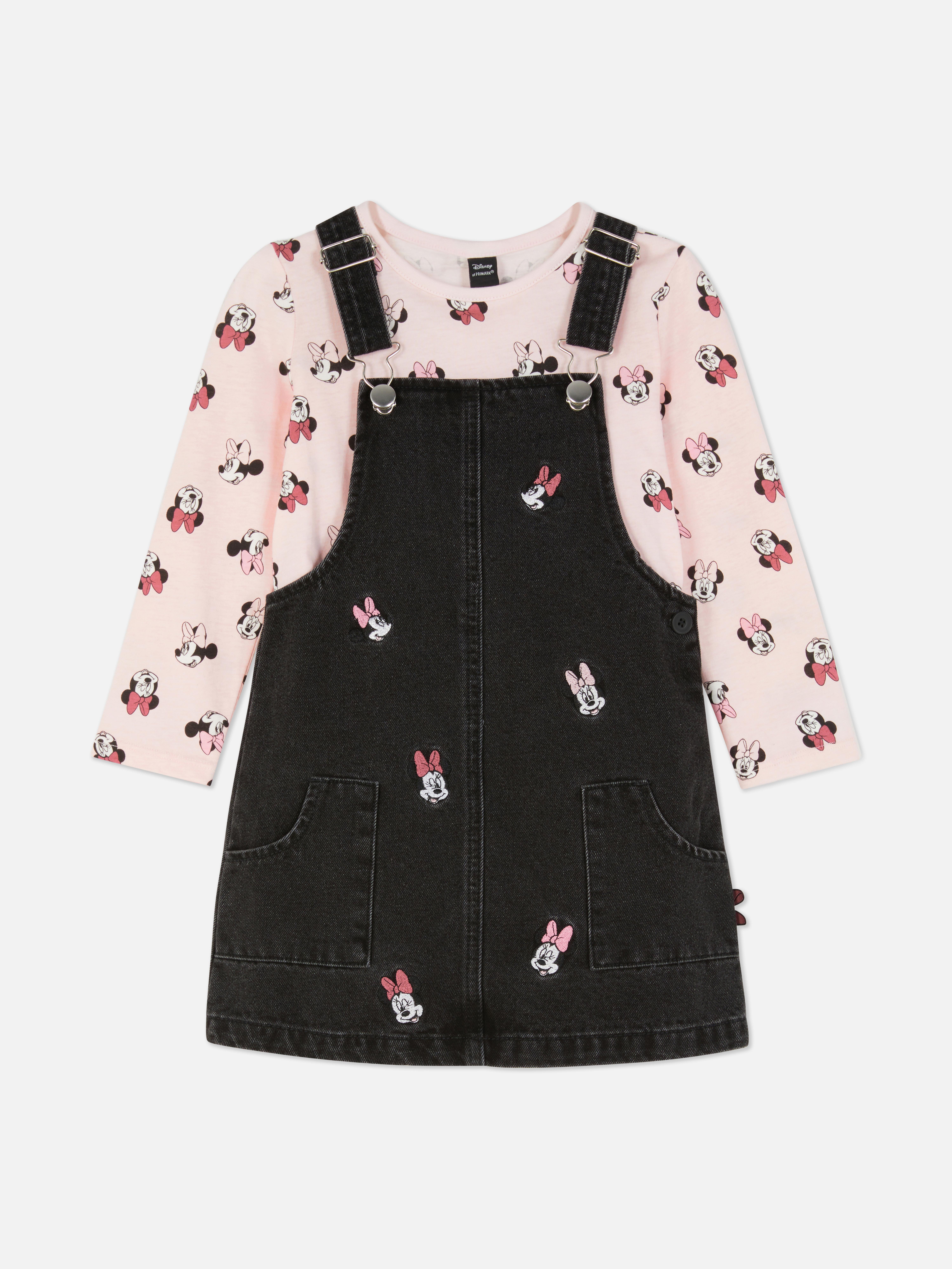 Disney’s Minnie Mouse Pinafore Dress Set