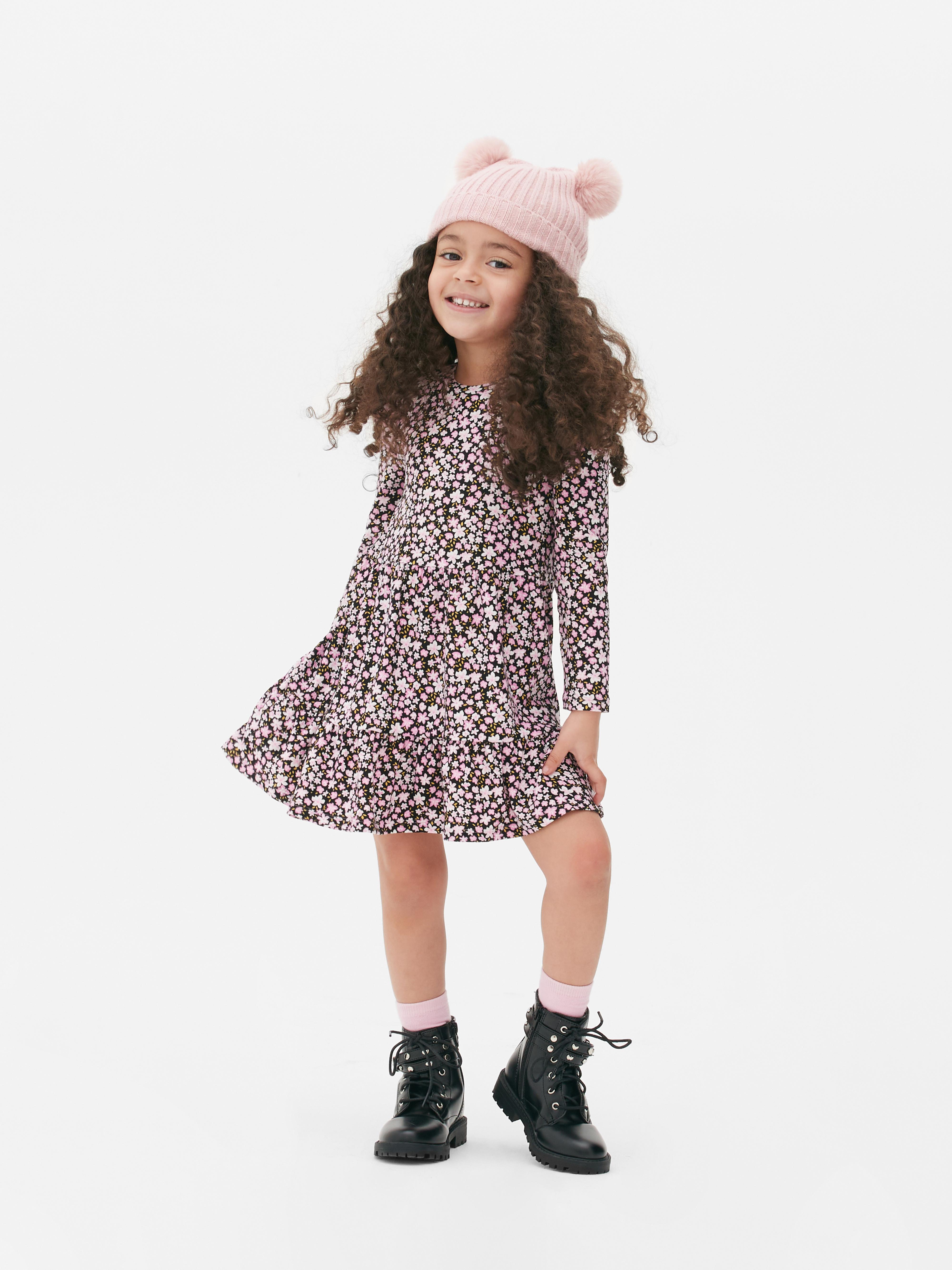 Soft Touch Floral Ruffle Dress