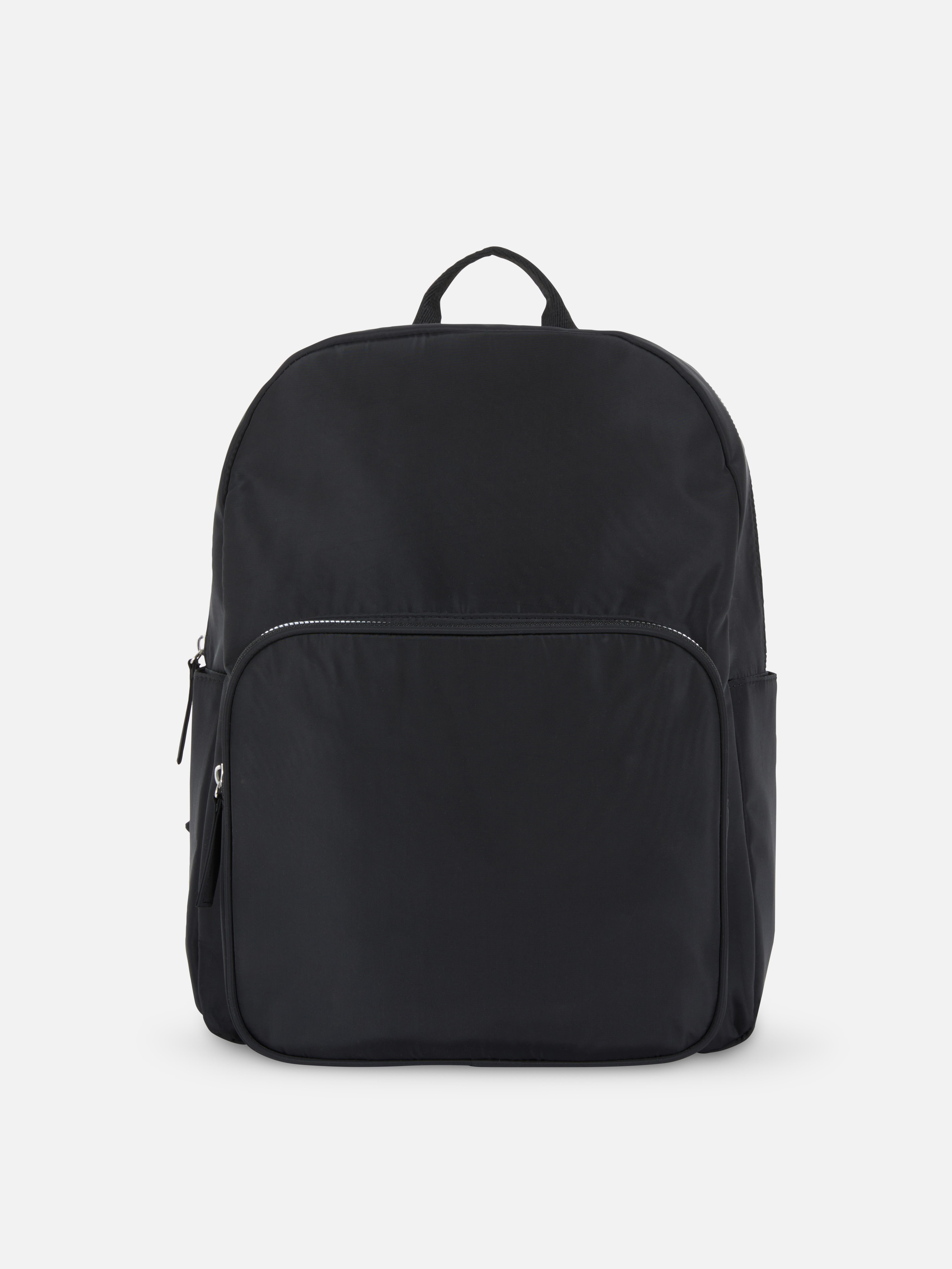 Zip-Up Backpack