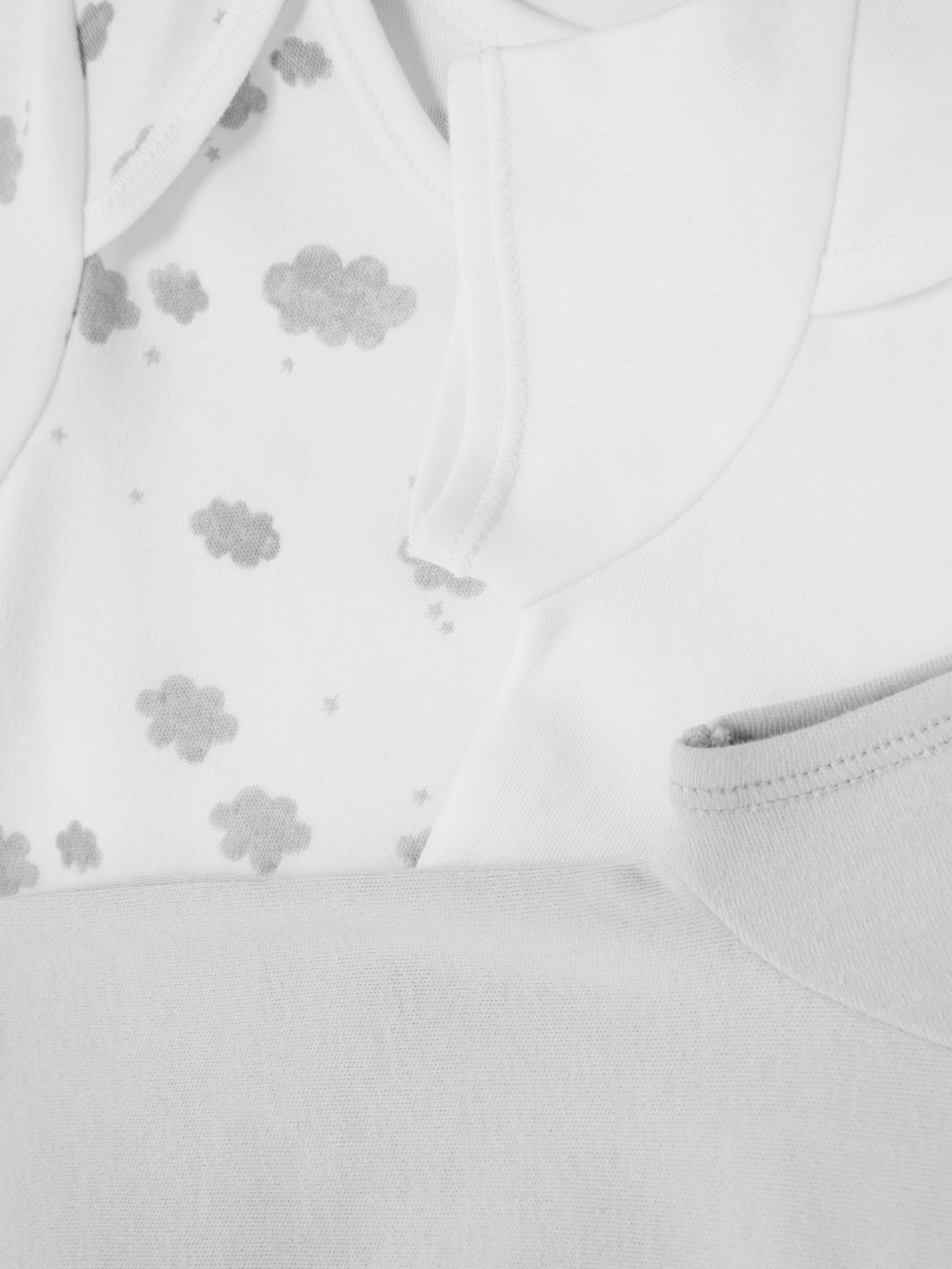3pk Short Sleeve Bodysuits