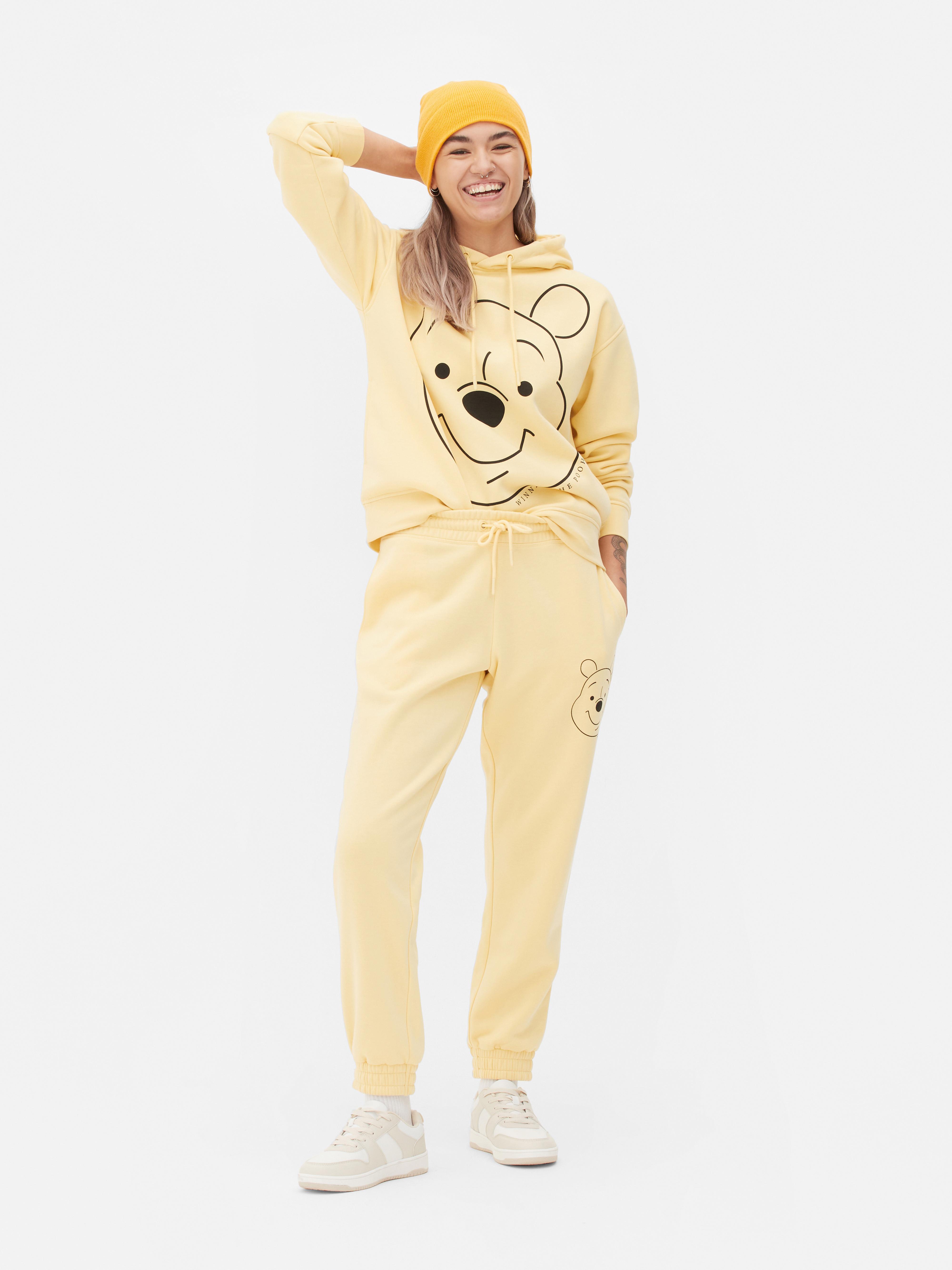 Disney's Winnie the Pooh Smiley Face Drawstring Joggers