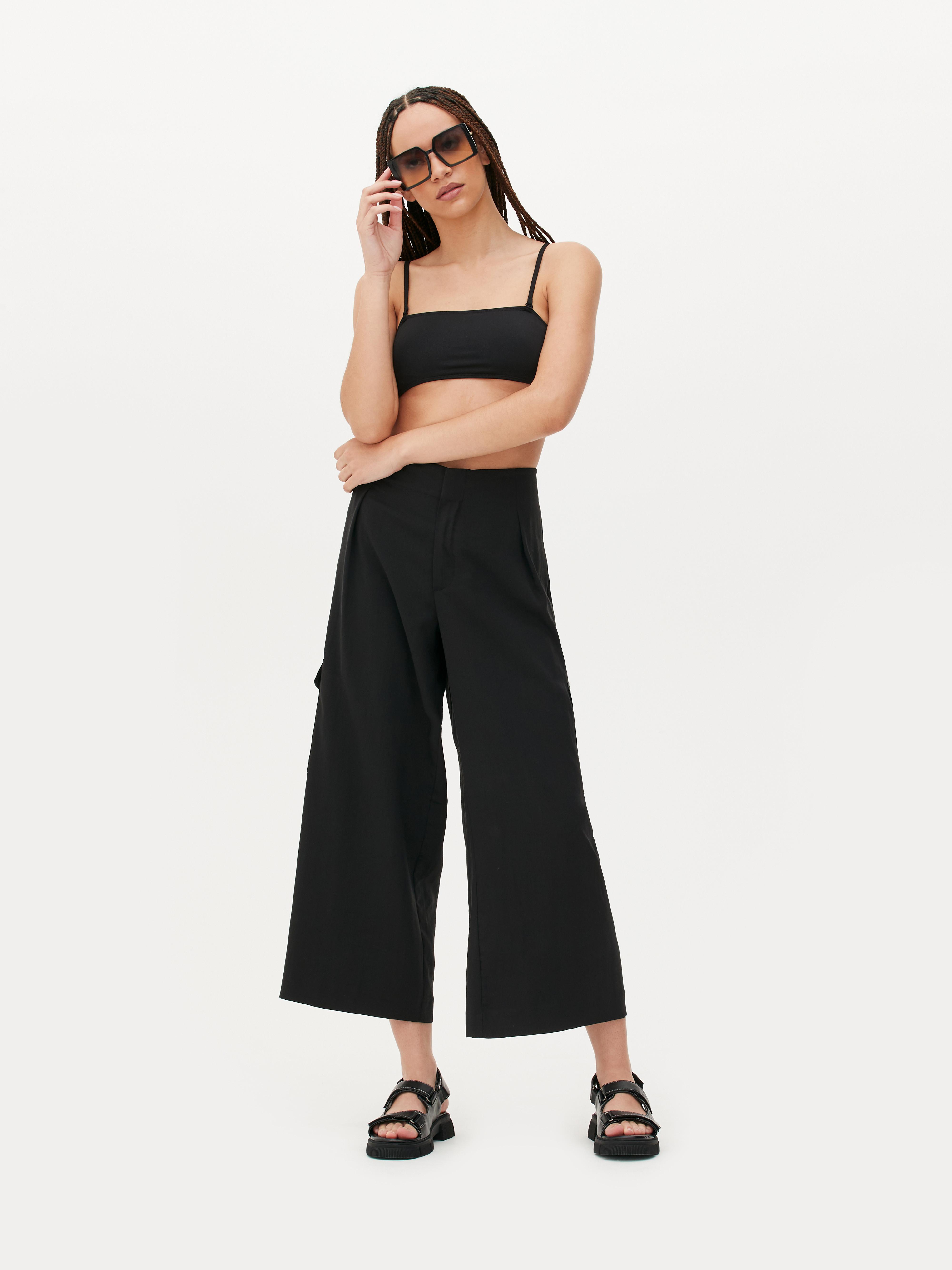 Wide-Fit Cargo Trousers