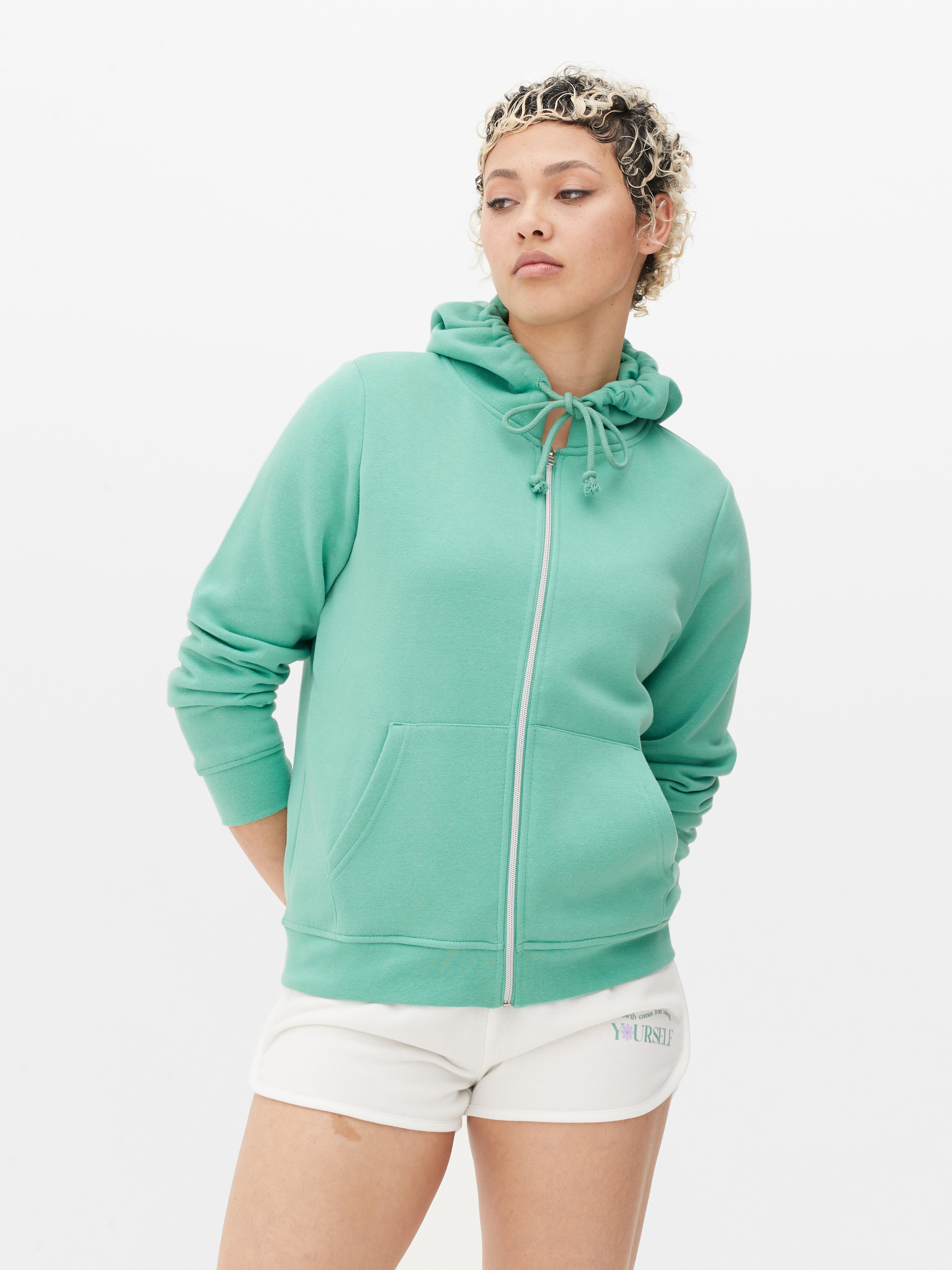 Zapinana na zamek bluza z kapturem Essential