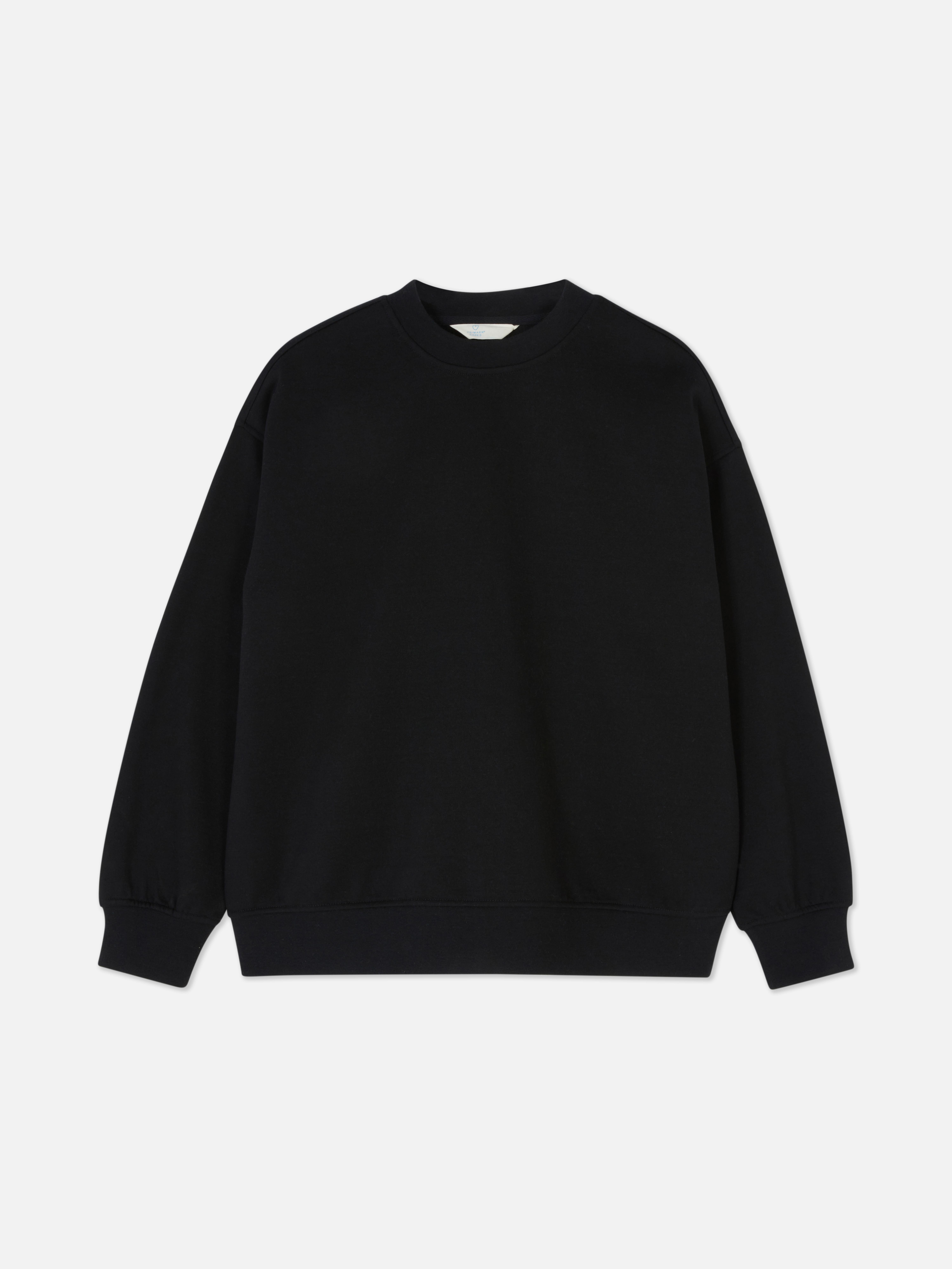 Langärmeliges Basic-Sweatshirt