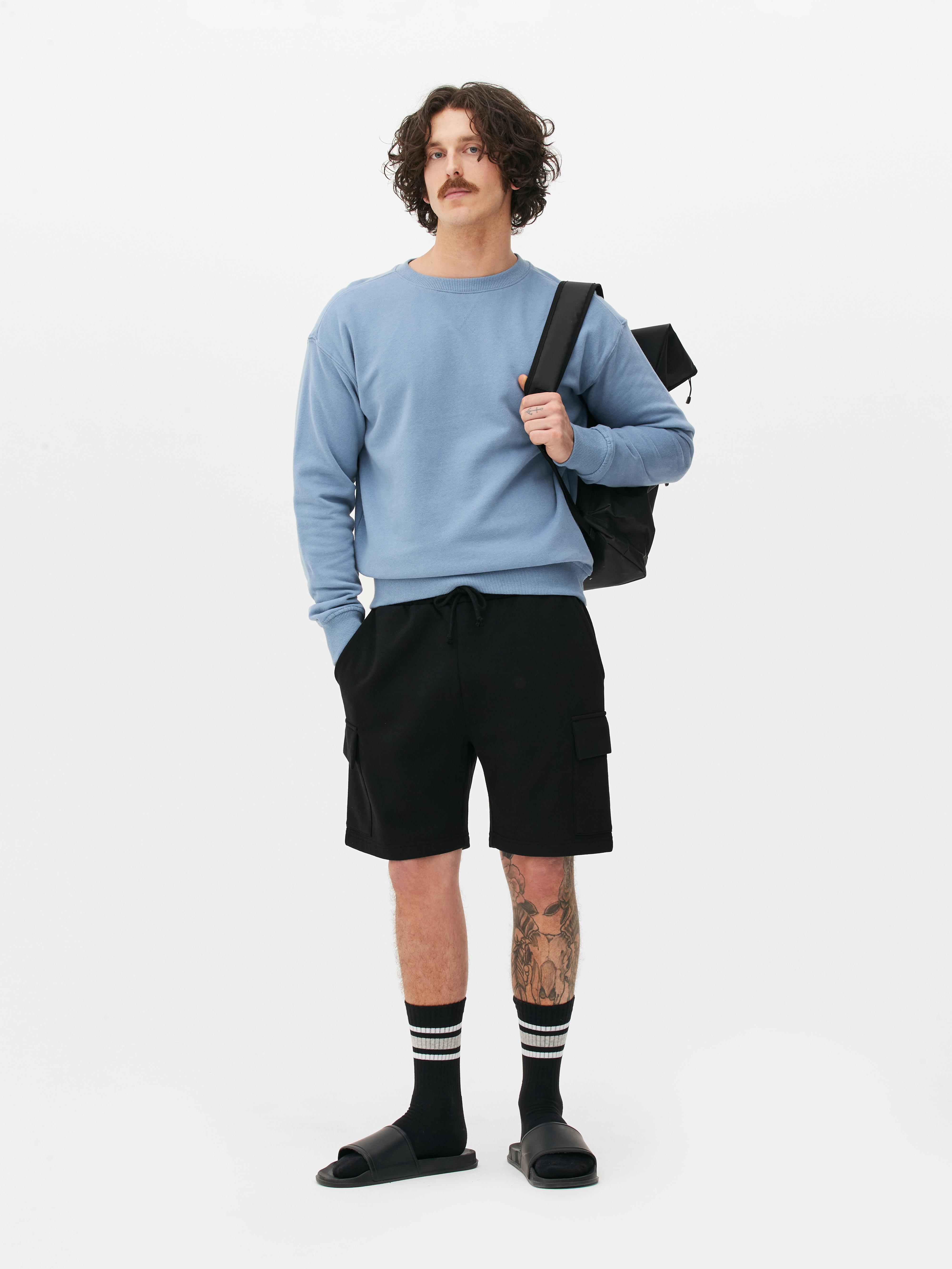 Drawstring Cargo Shorts