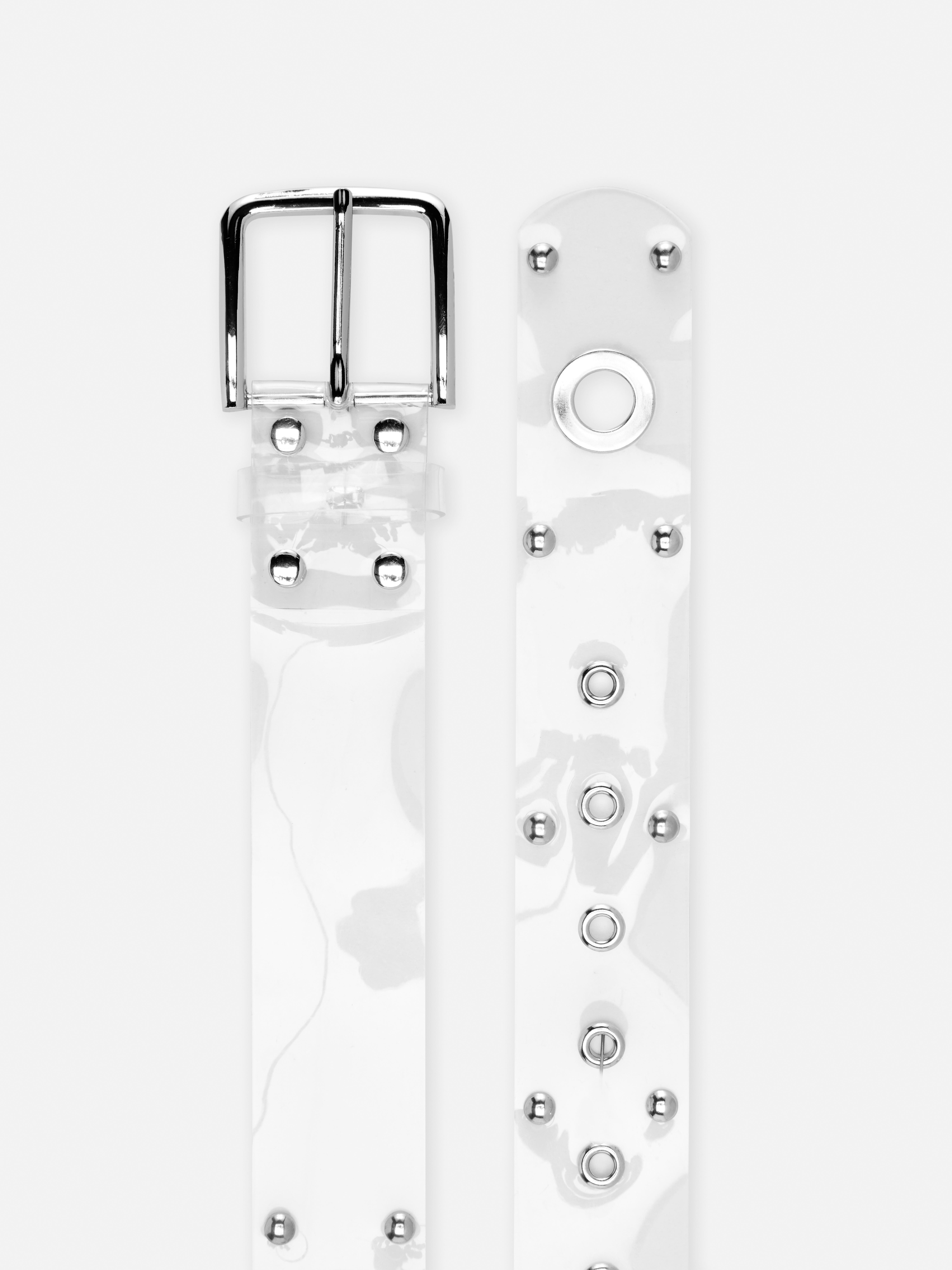 Clear Belt With Studs