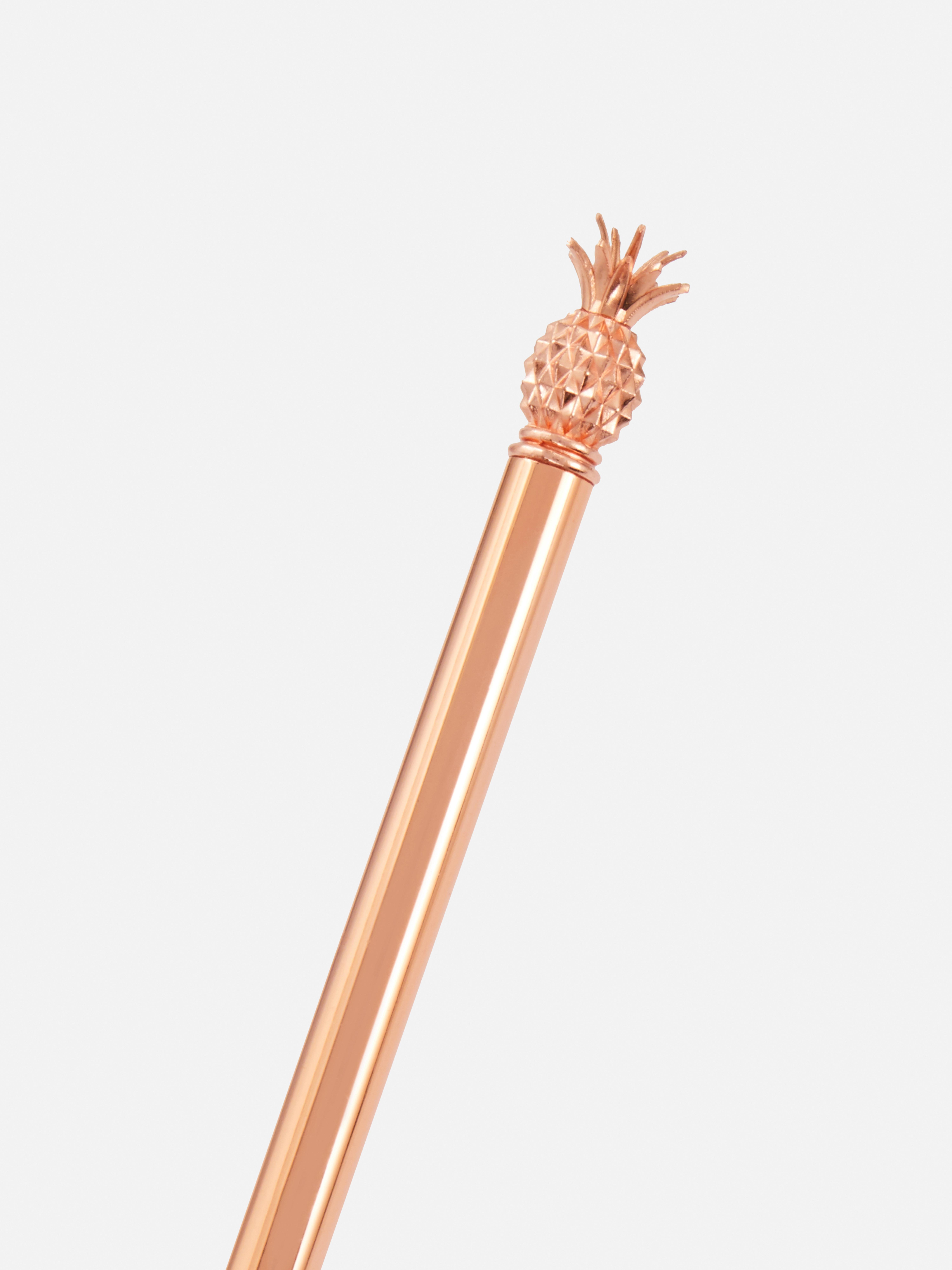 Rose Gold Pineapple Pen