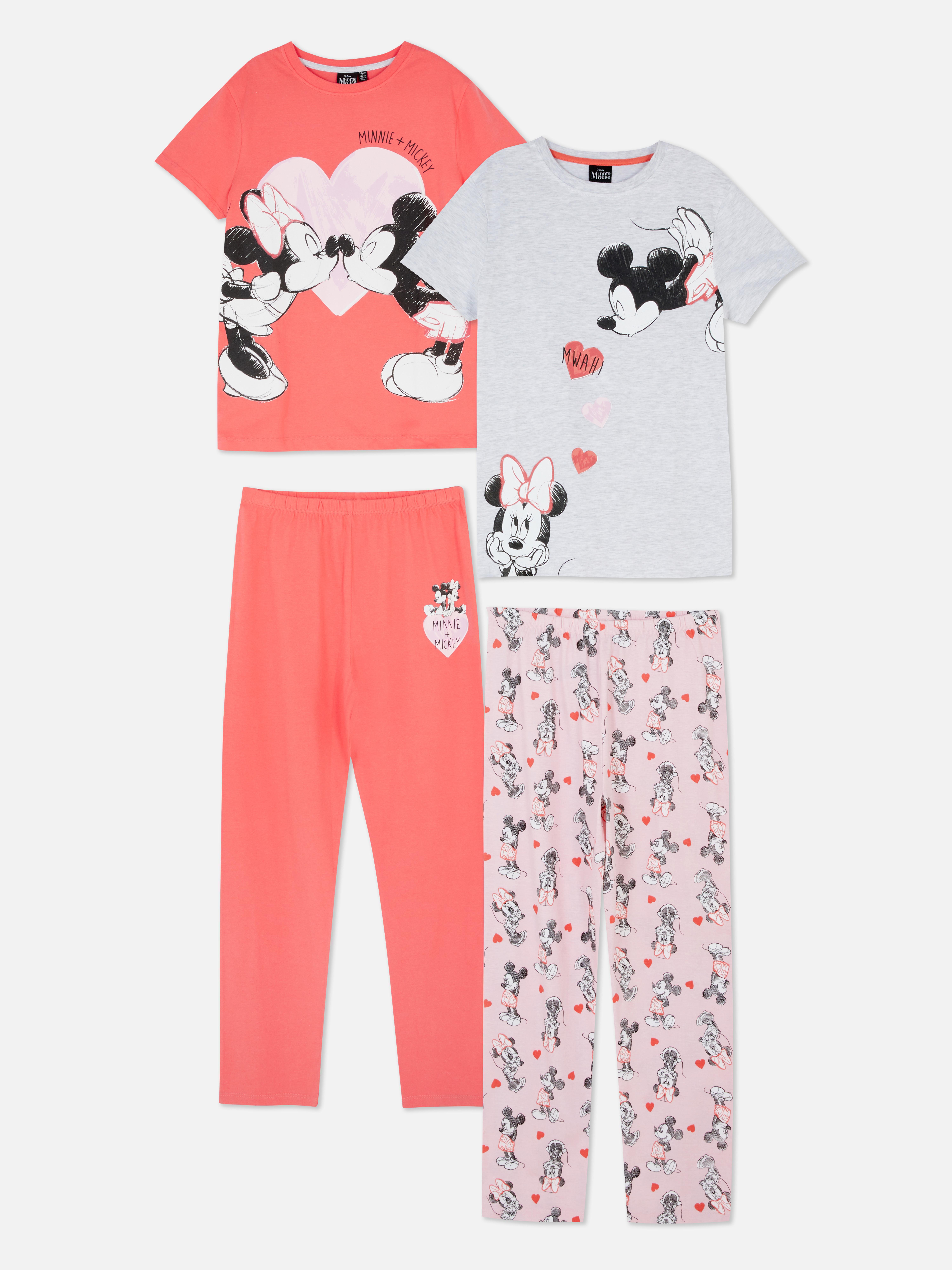 2pk Disney’s Mickey & Minnie Mouse Pyjamas