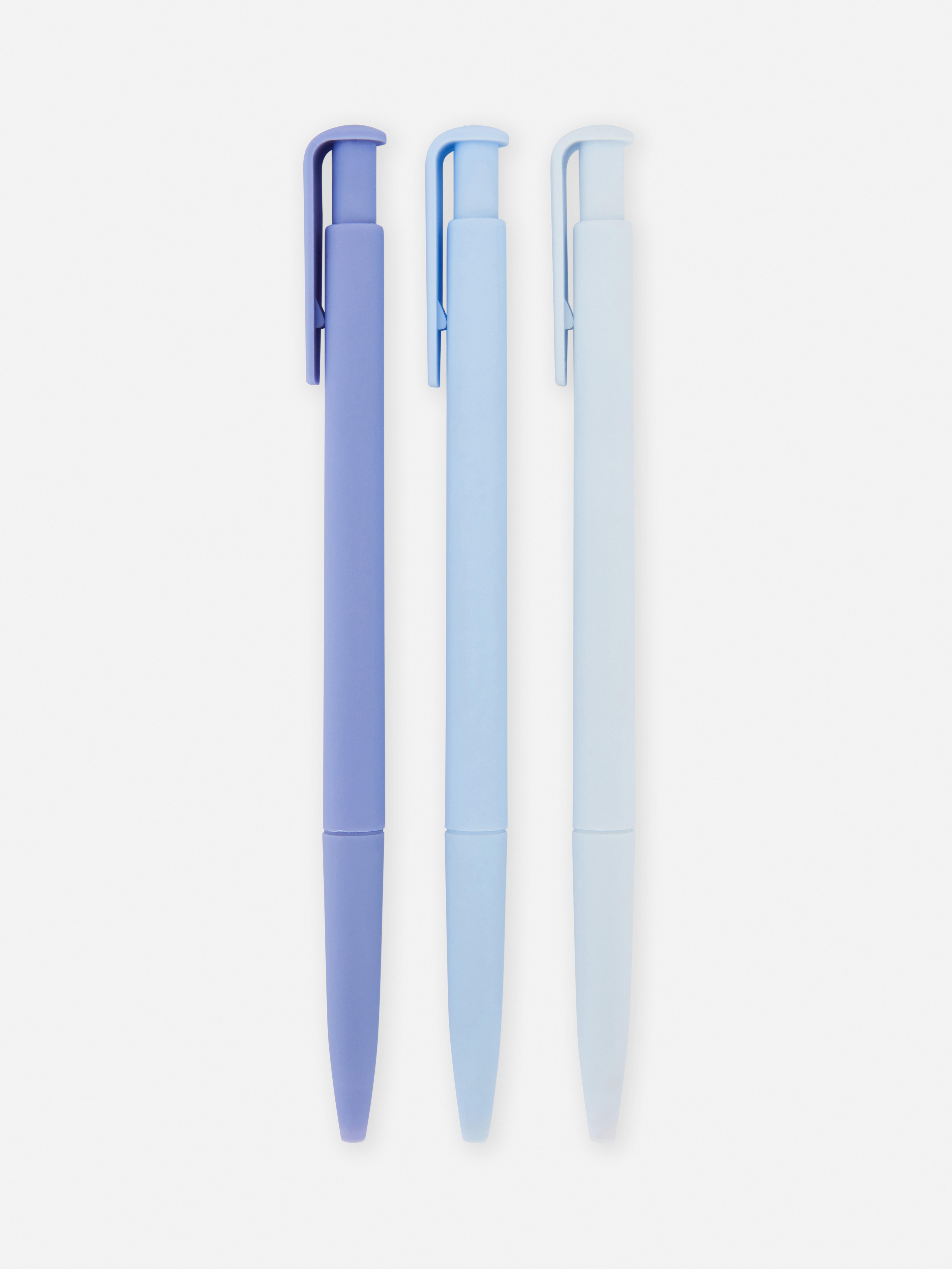 3pk Soft Touch Pens