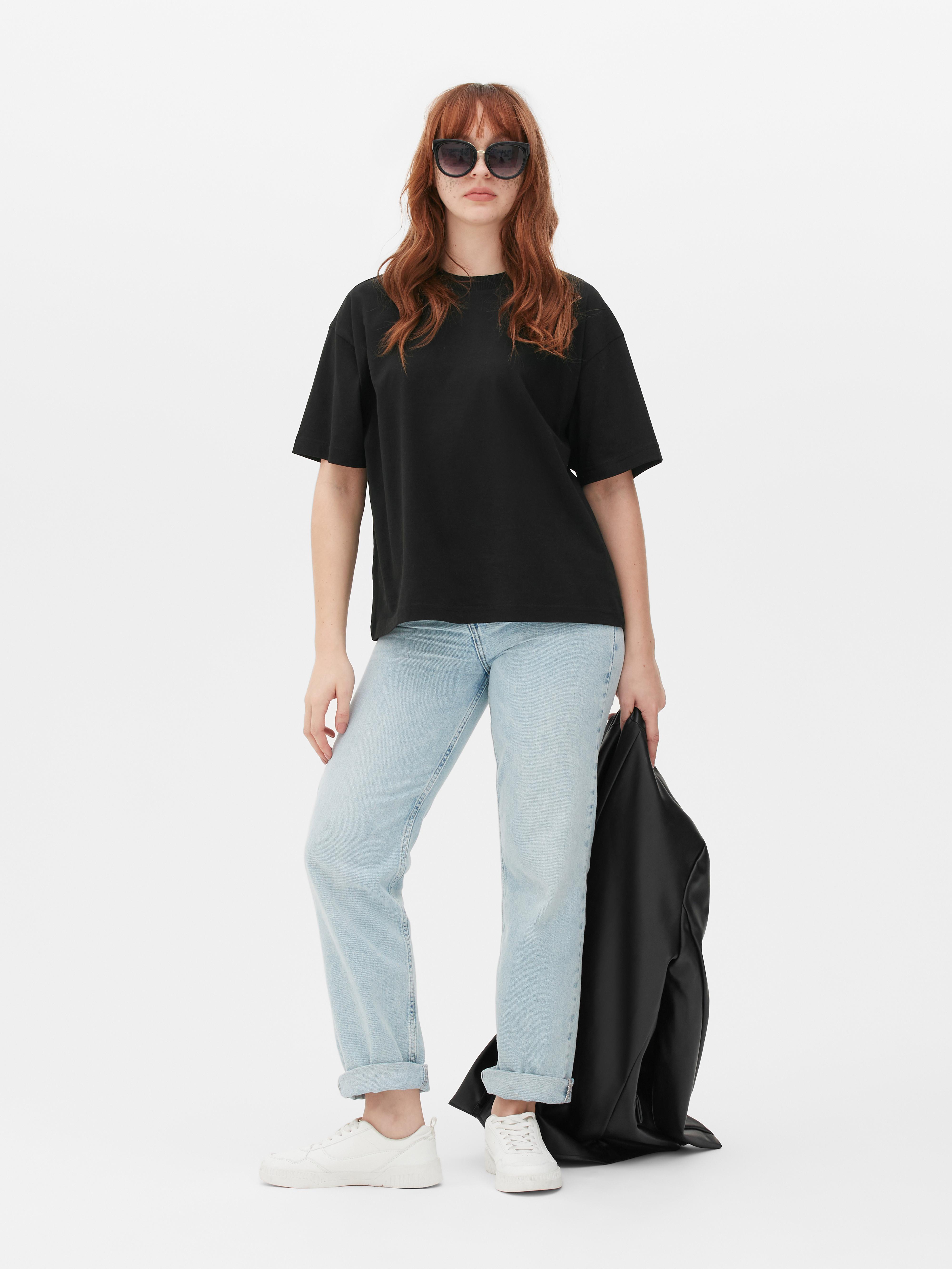 Primark black 2024 t shirt