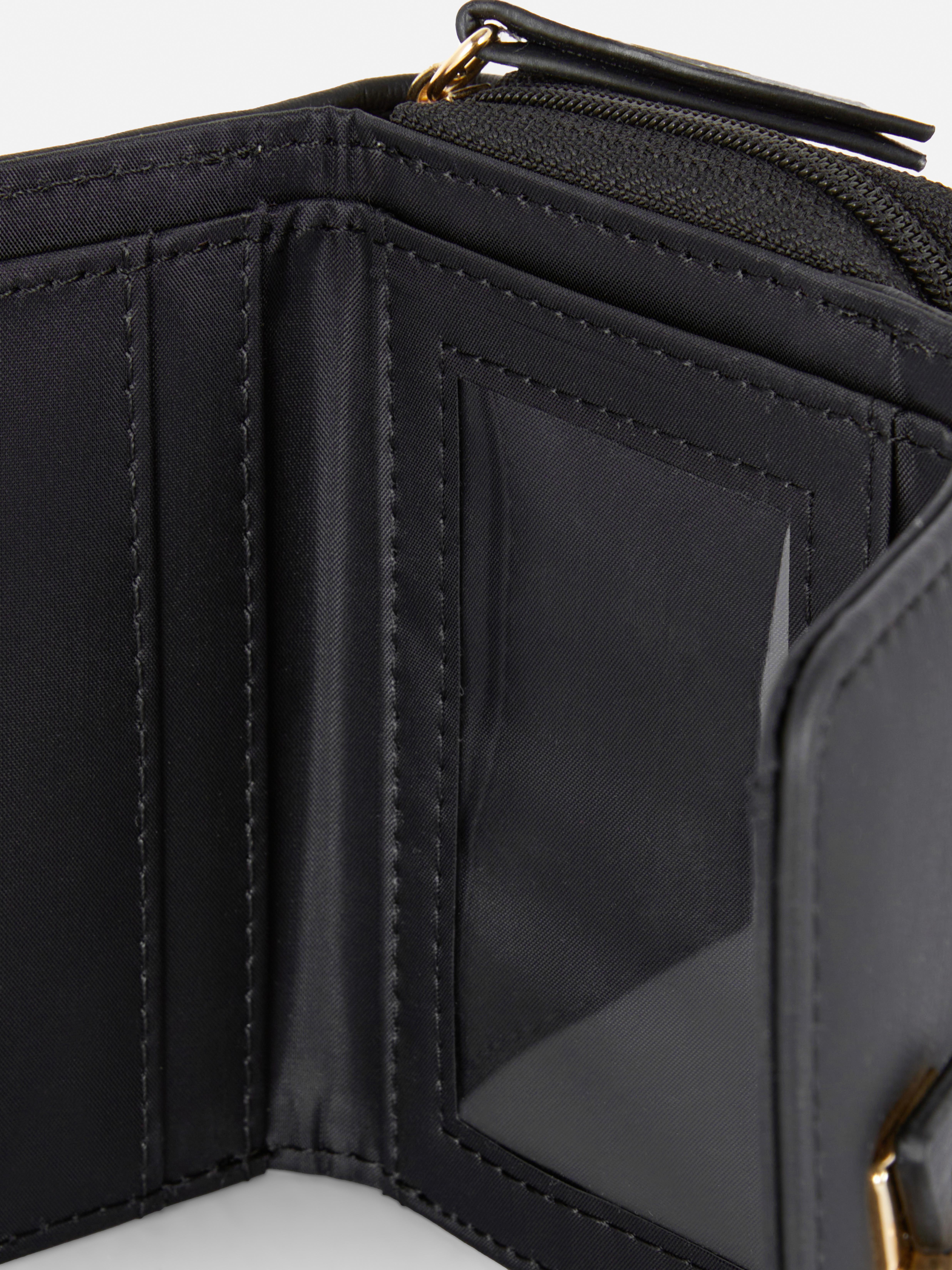 Faux Leather Bow Purse