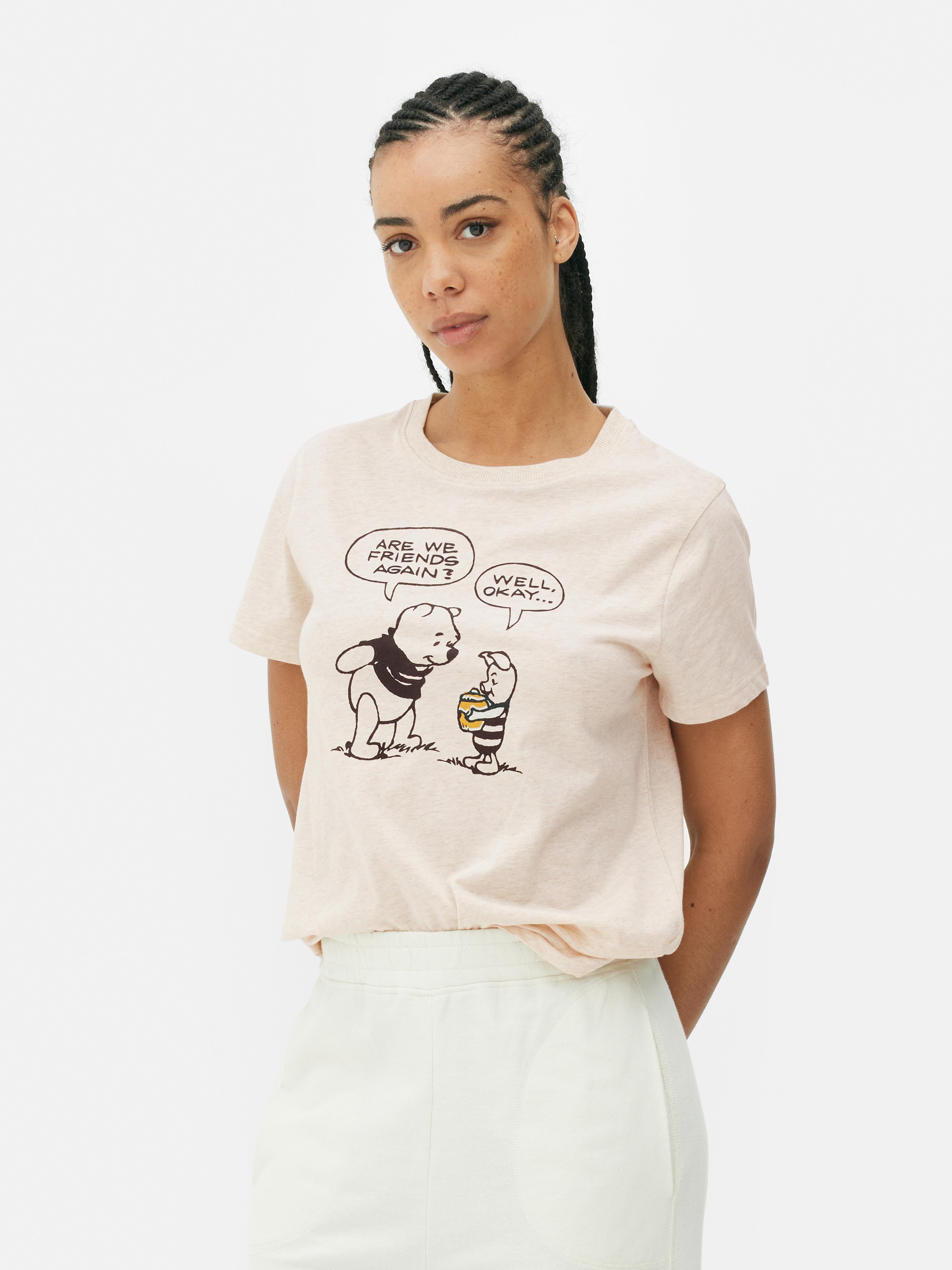 Disney's Winnie the Pooh Illustration Print T-shirt