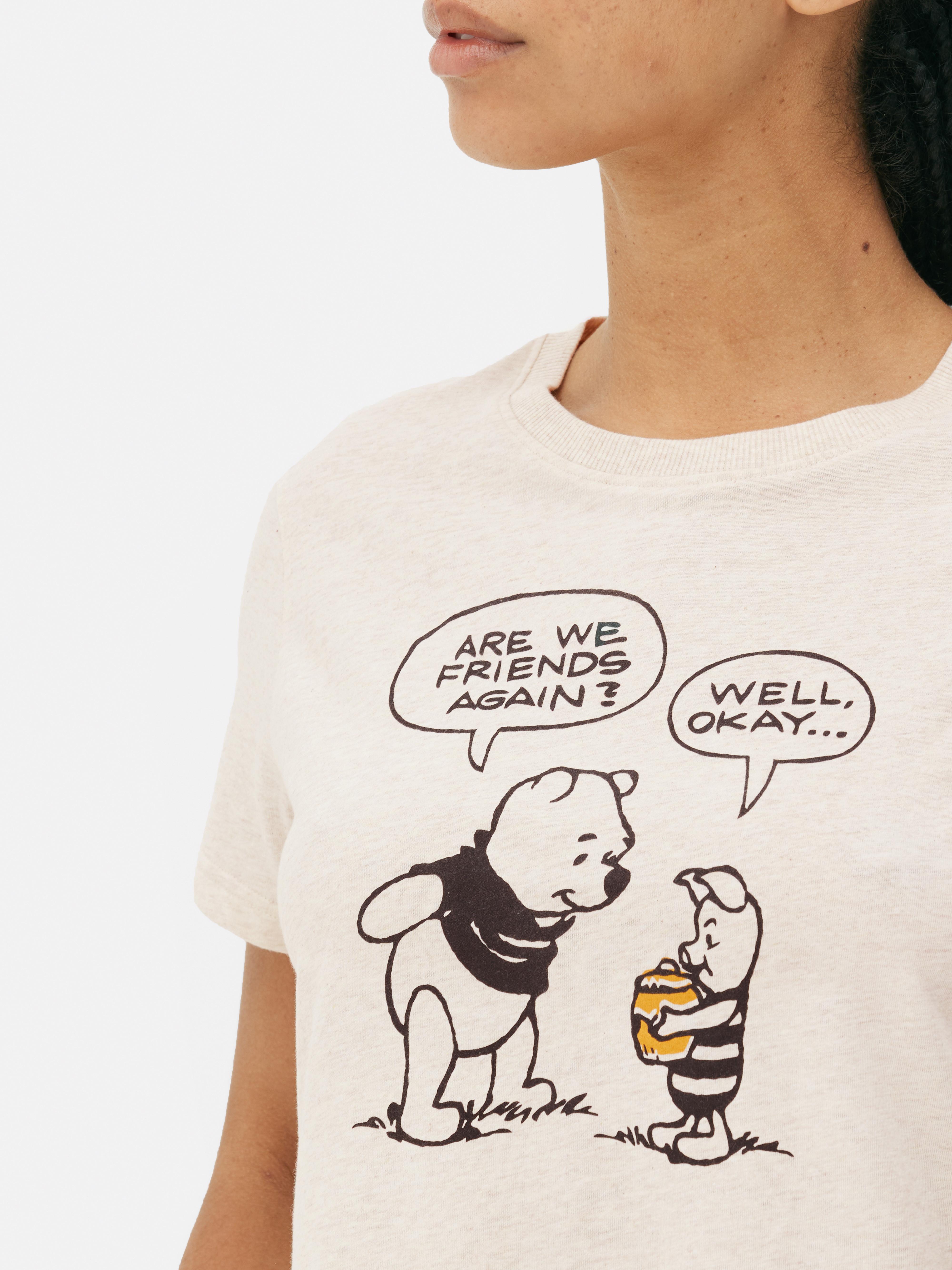 Disney's Winnie the Pooh Illustration Print T-shirt