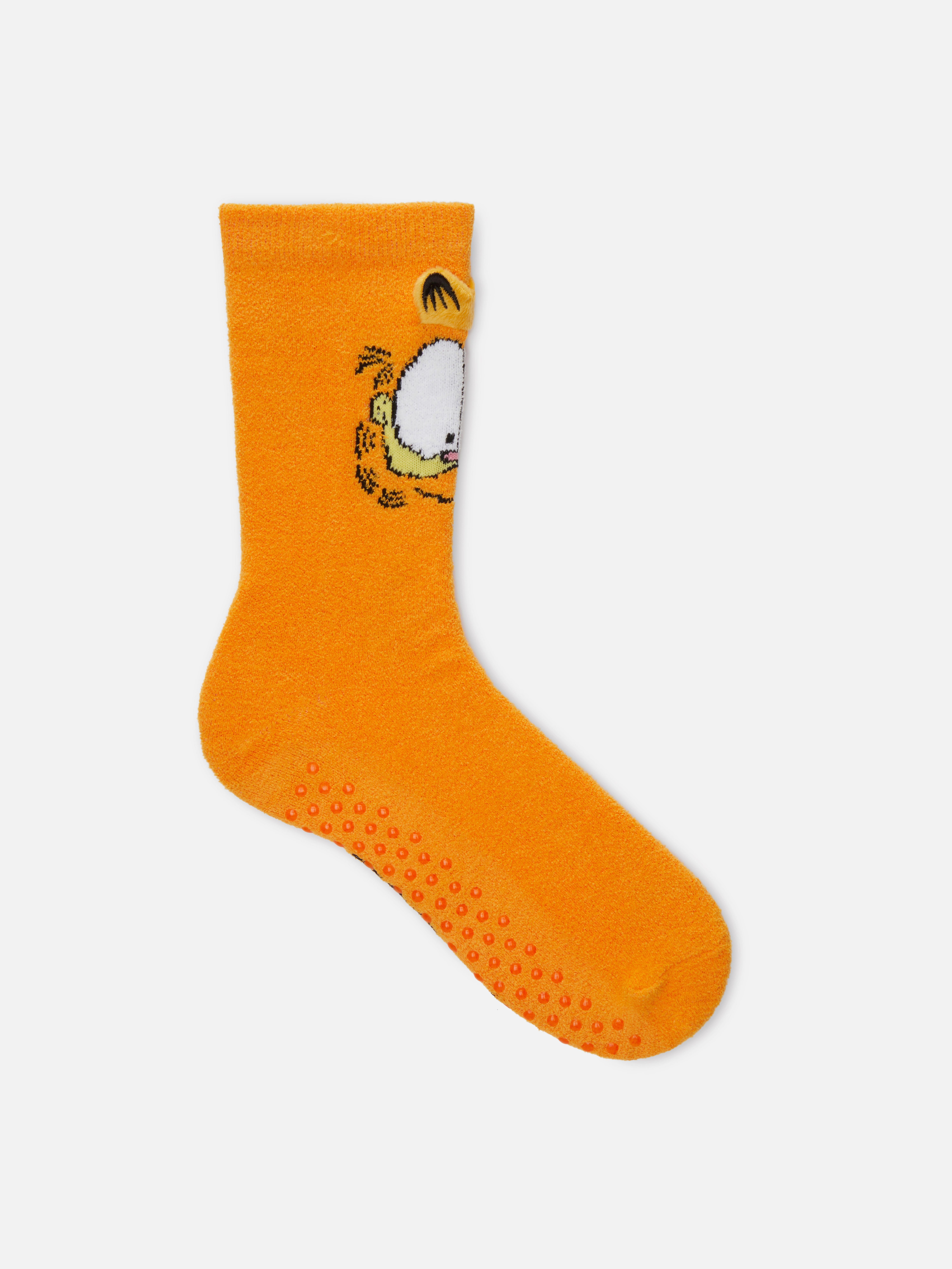 Garfield Fuzzy Socks