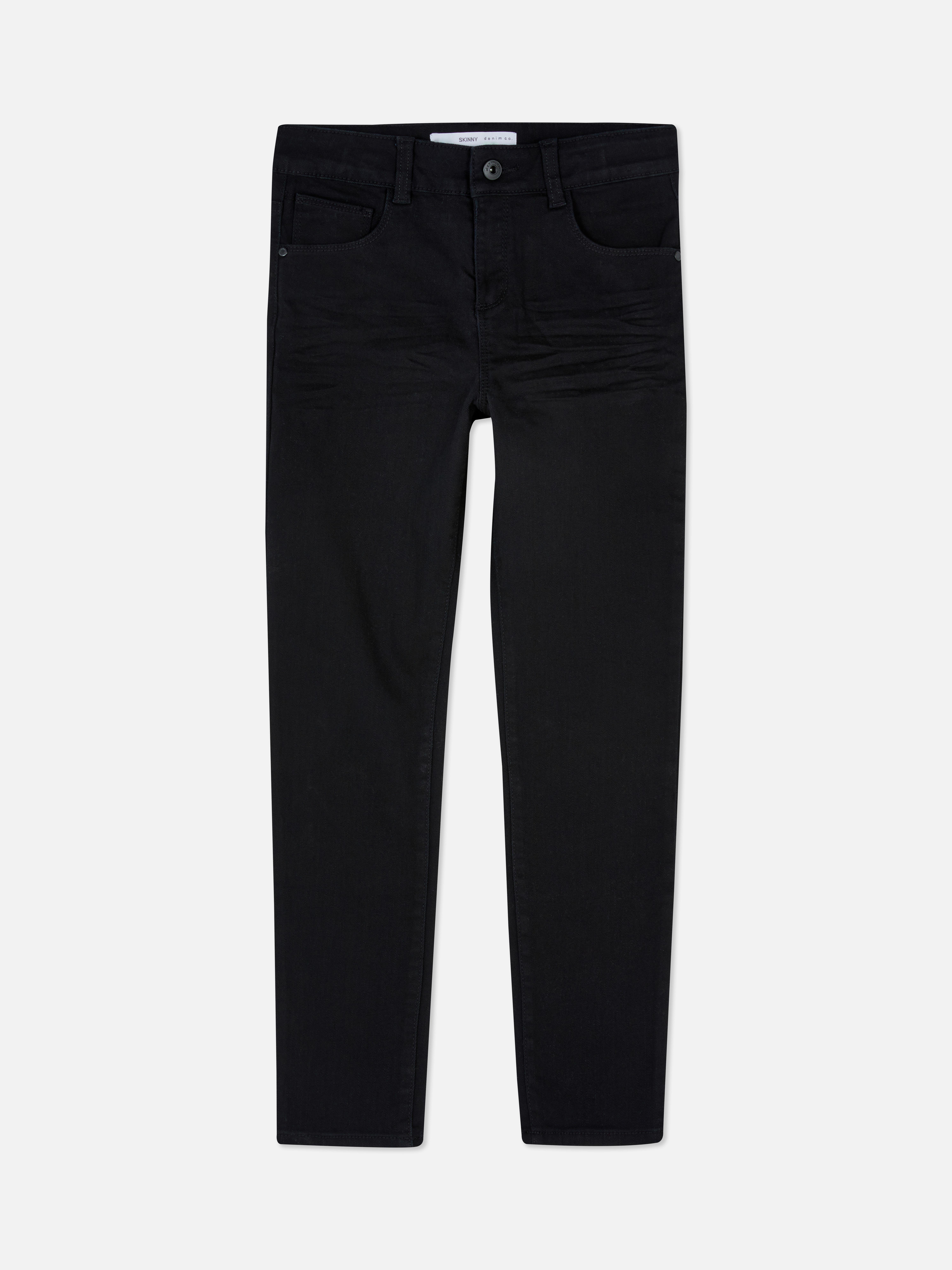 Skinny twill-katoenen jeans