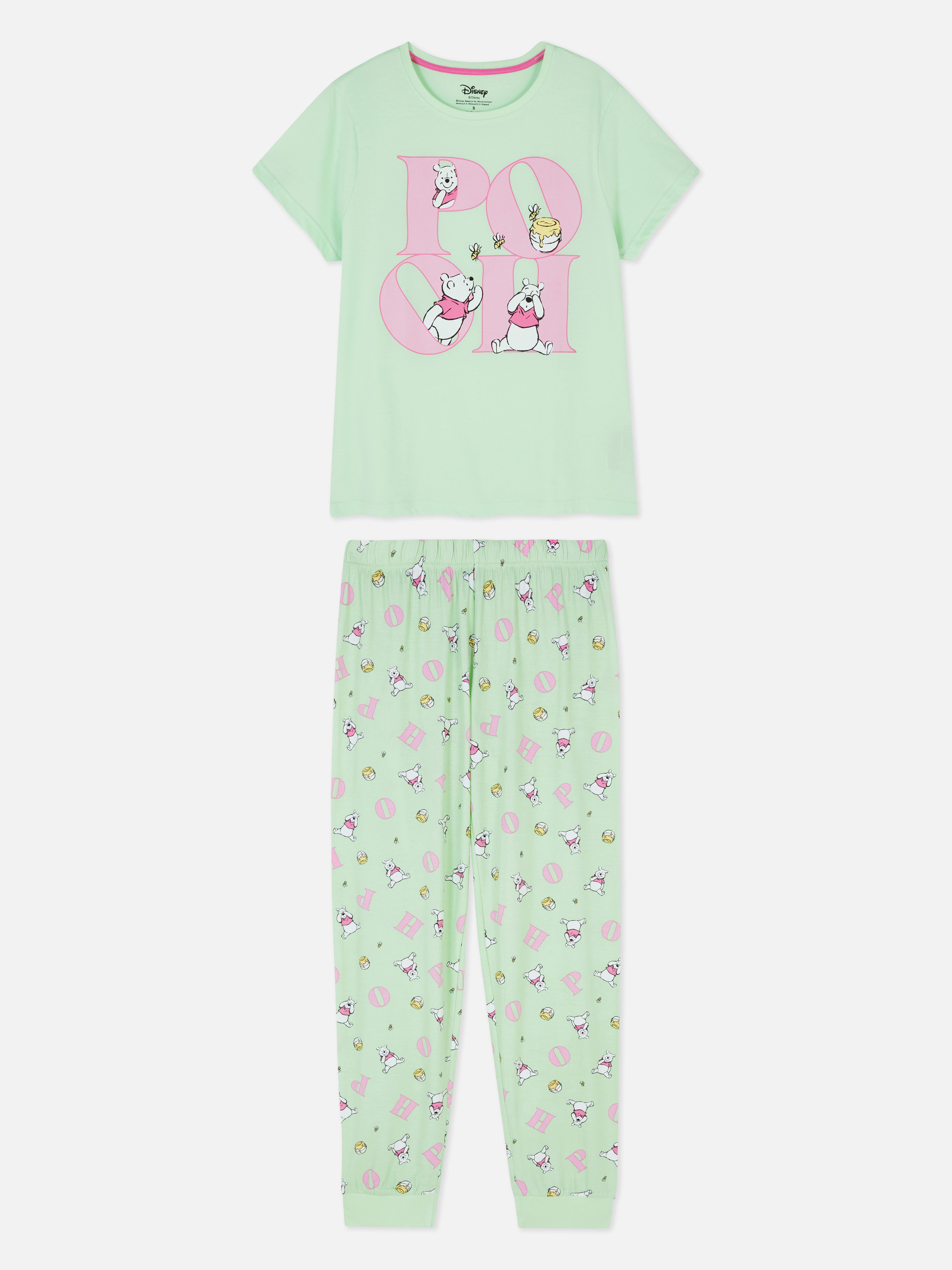 Disney Graphic Pyjama Set Lime