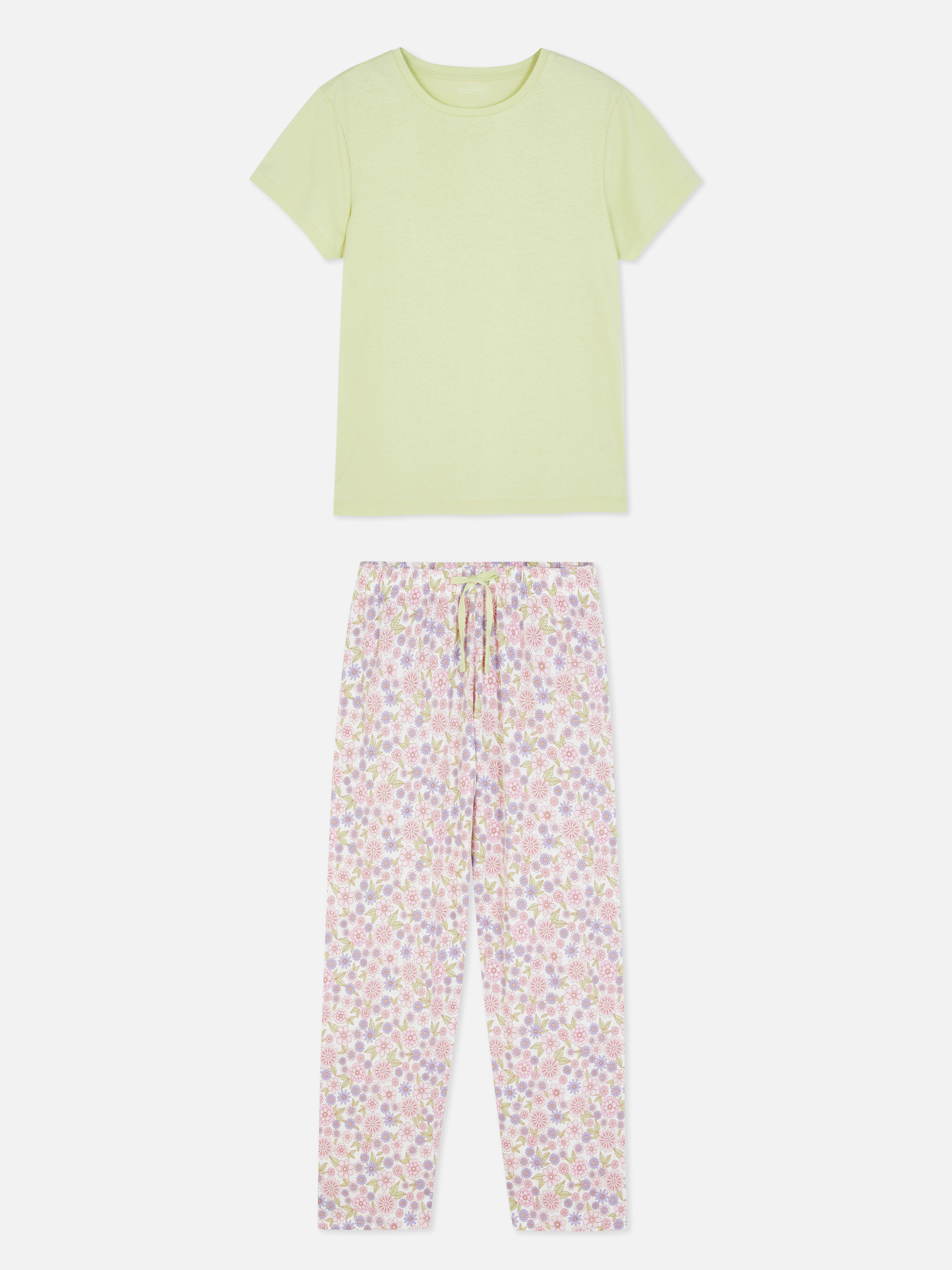 Patterned Pajama Set