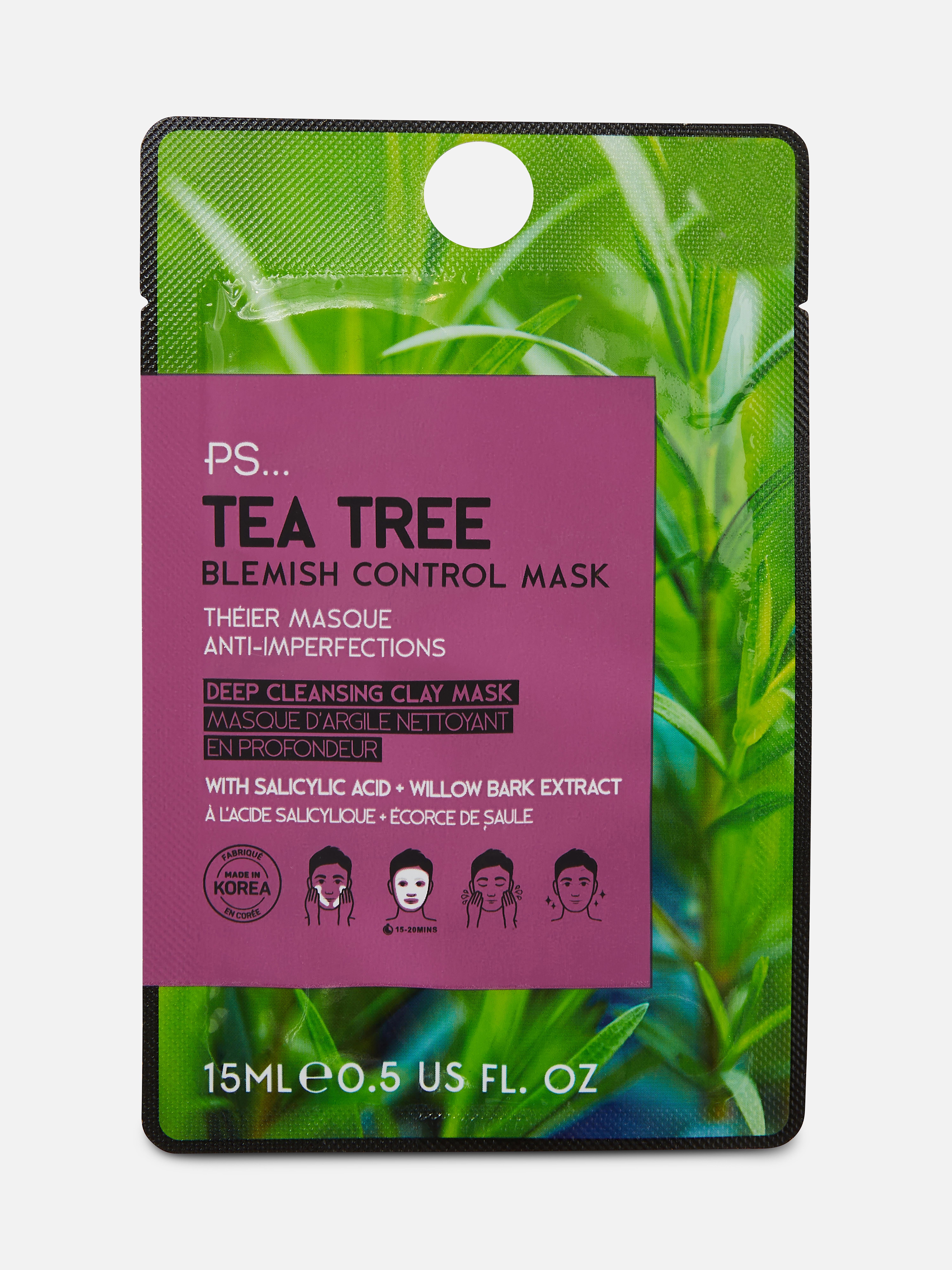 Gezichtsmasker Tea Tree PS