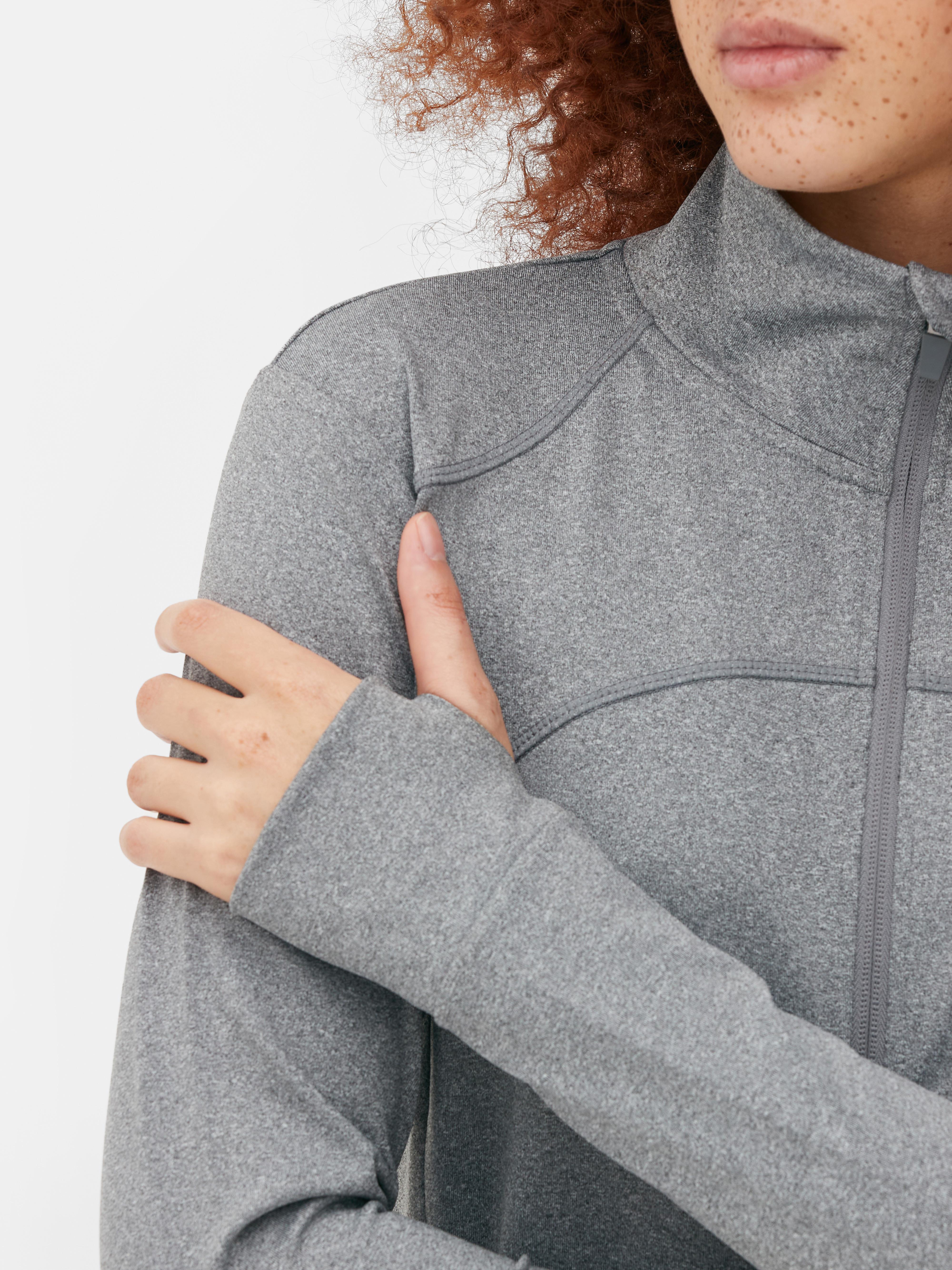 Performance Zip Through Sweater
