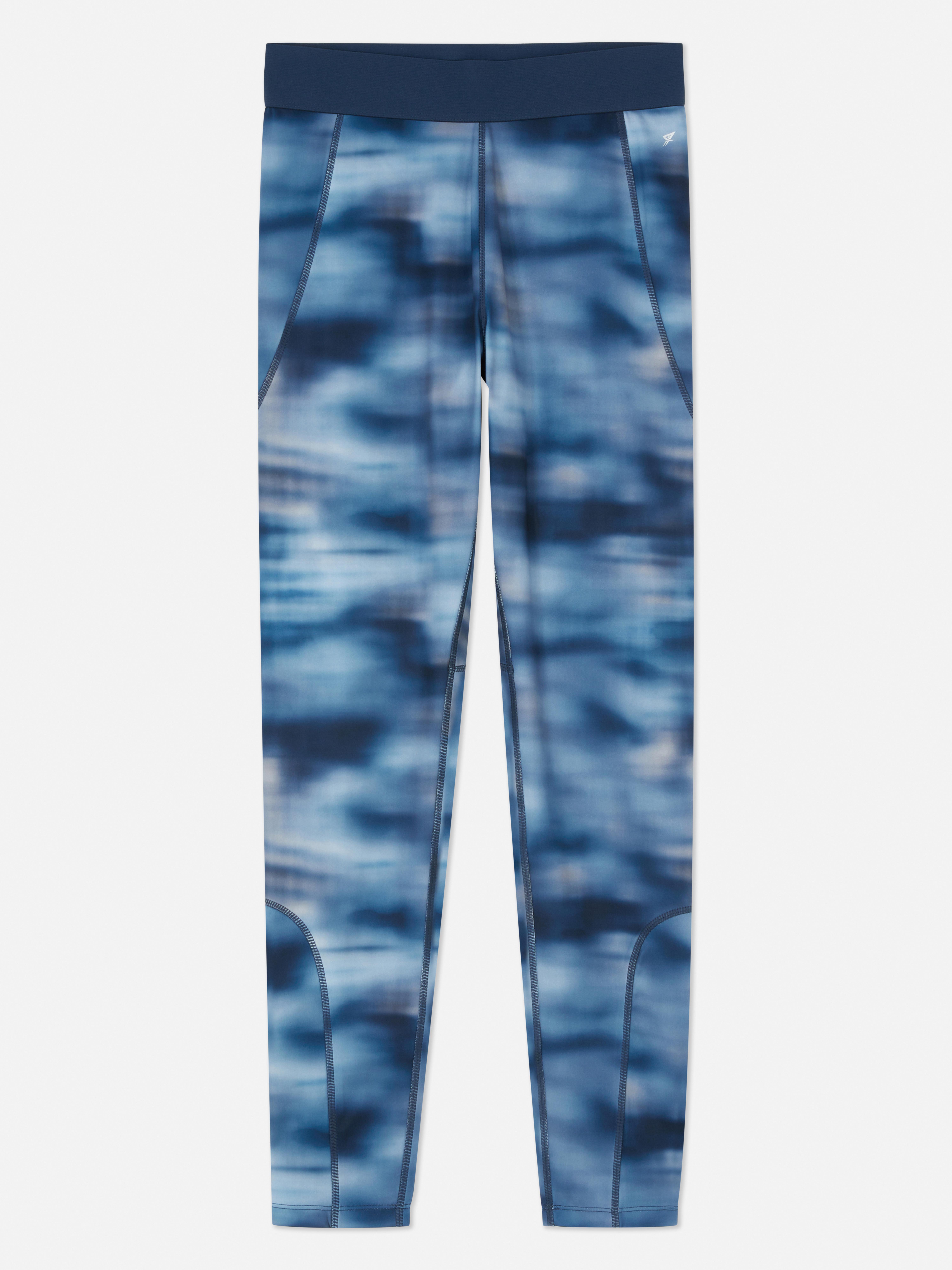 Performance Abstract High-Rise Leggings