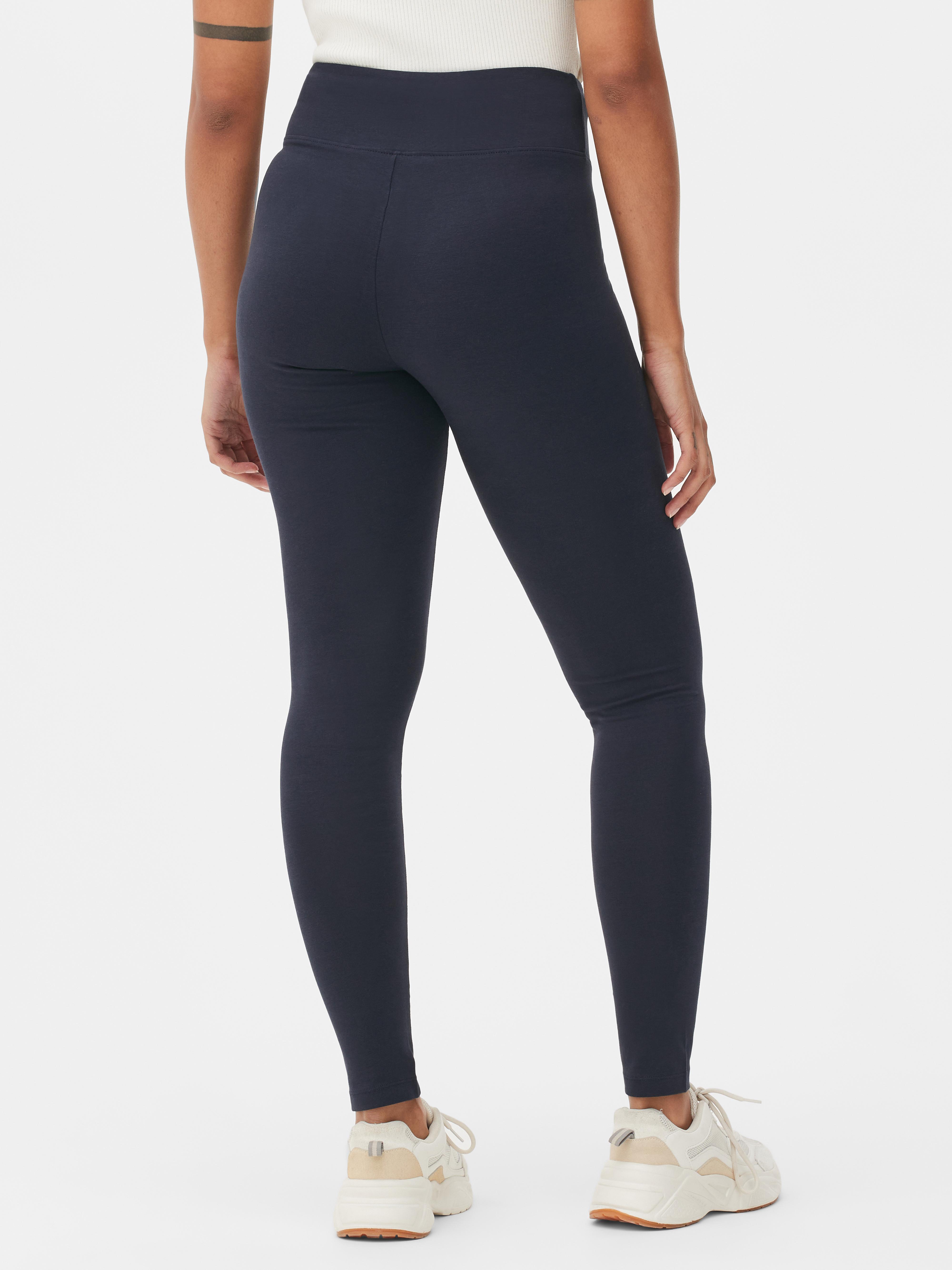 Women's Navy High Waist Leggings | Primark